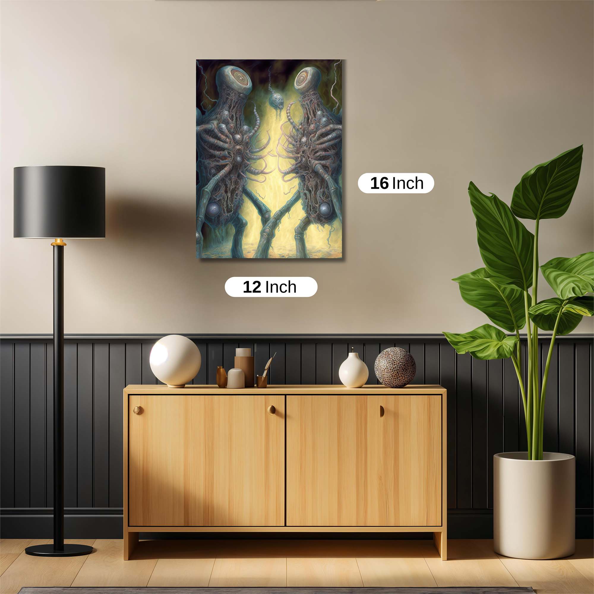 Alien Enigma Safe Wall Magnetic / M