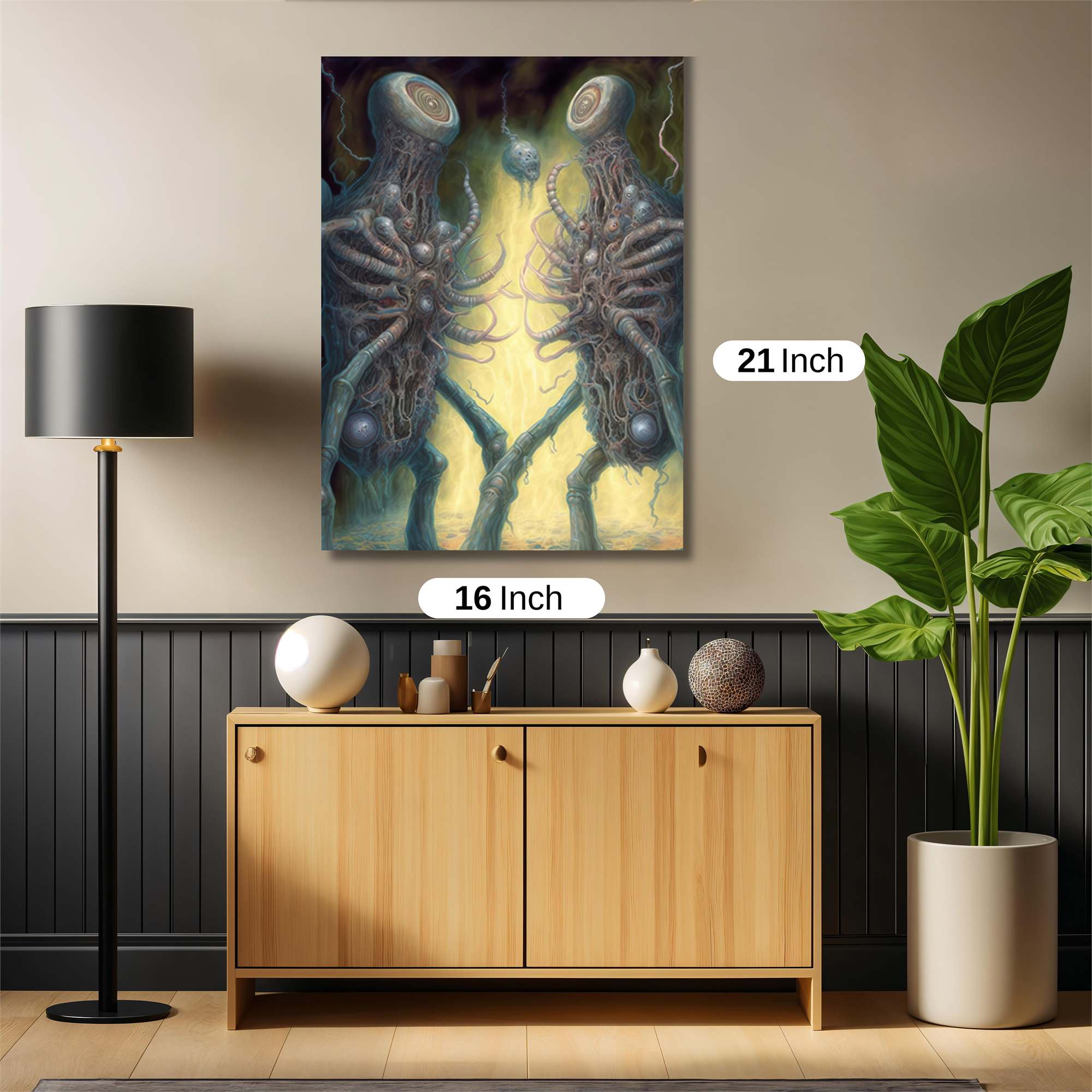 Alien Enigma Safe Wall Magnetic / M