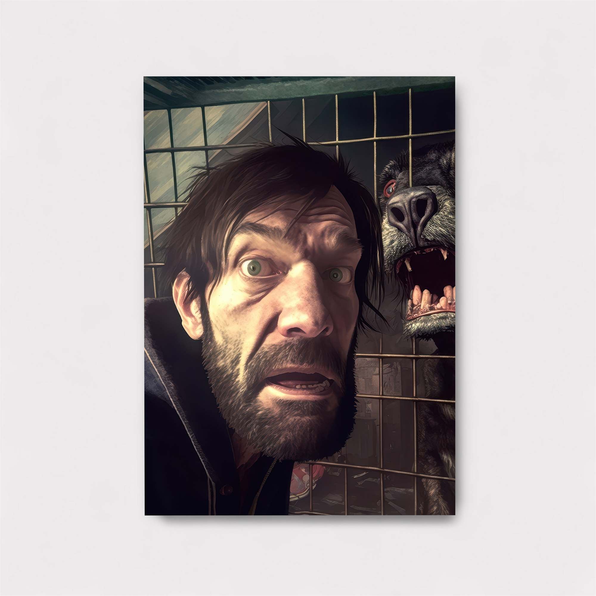 Caged Terror Safe Wall Magnetic / M