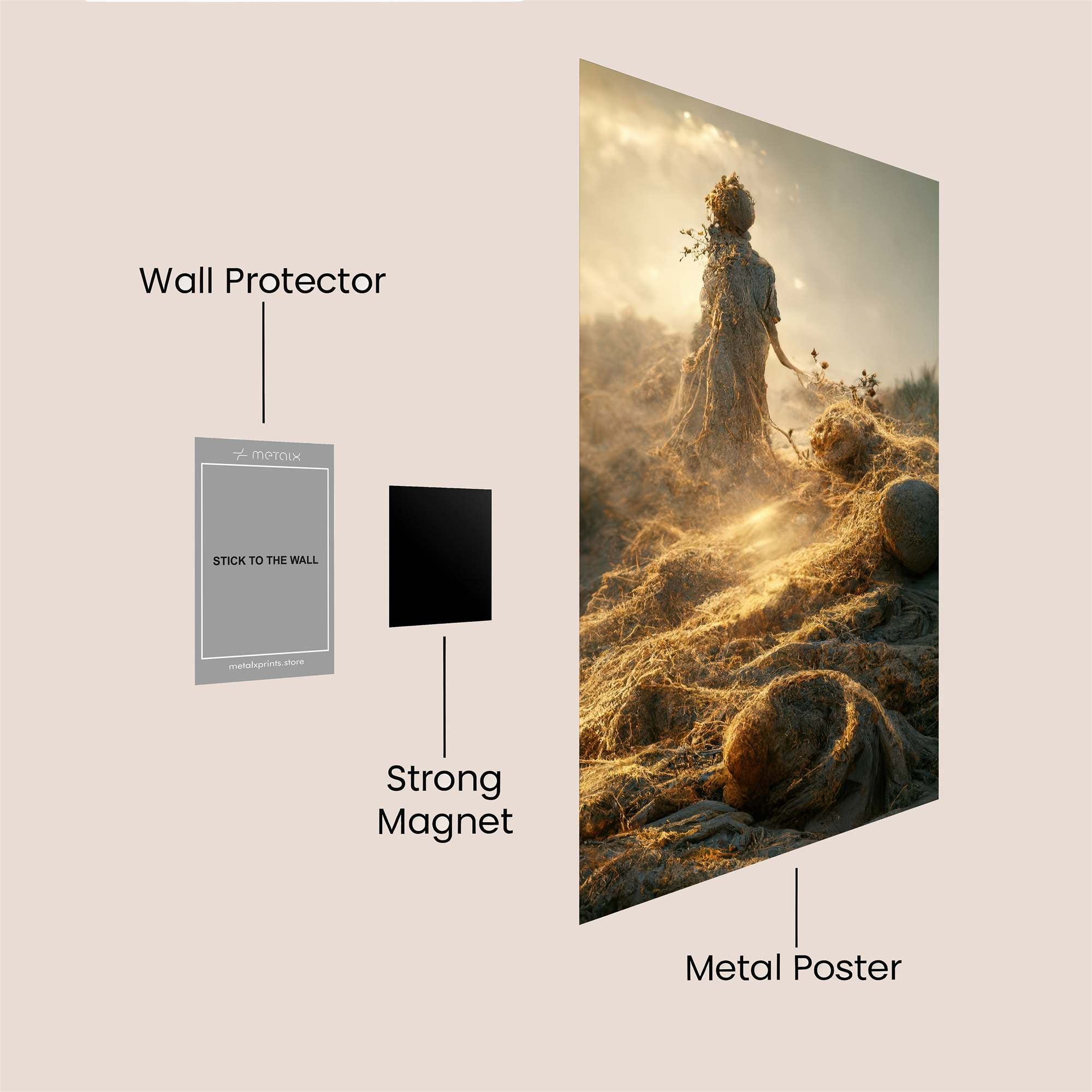 Mystic Dawn Safe Wall Magnetic / M