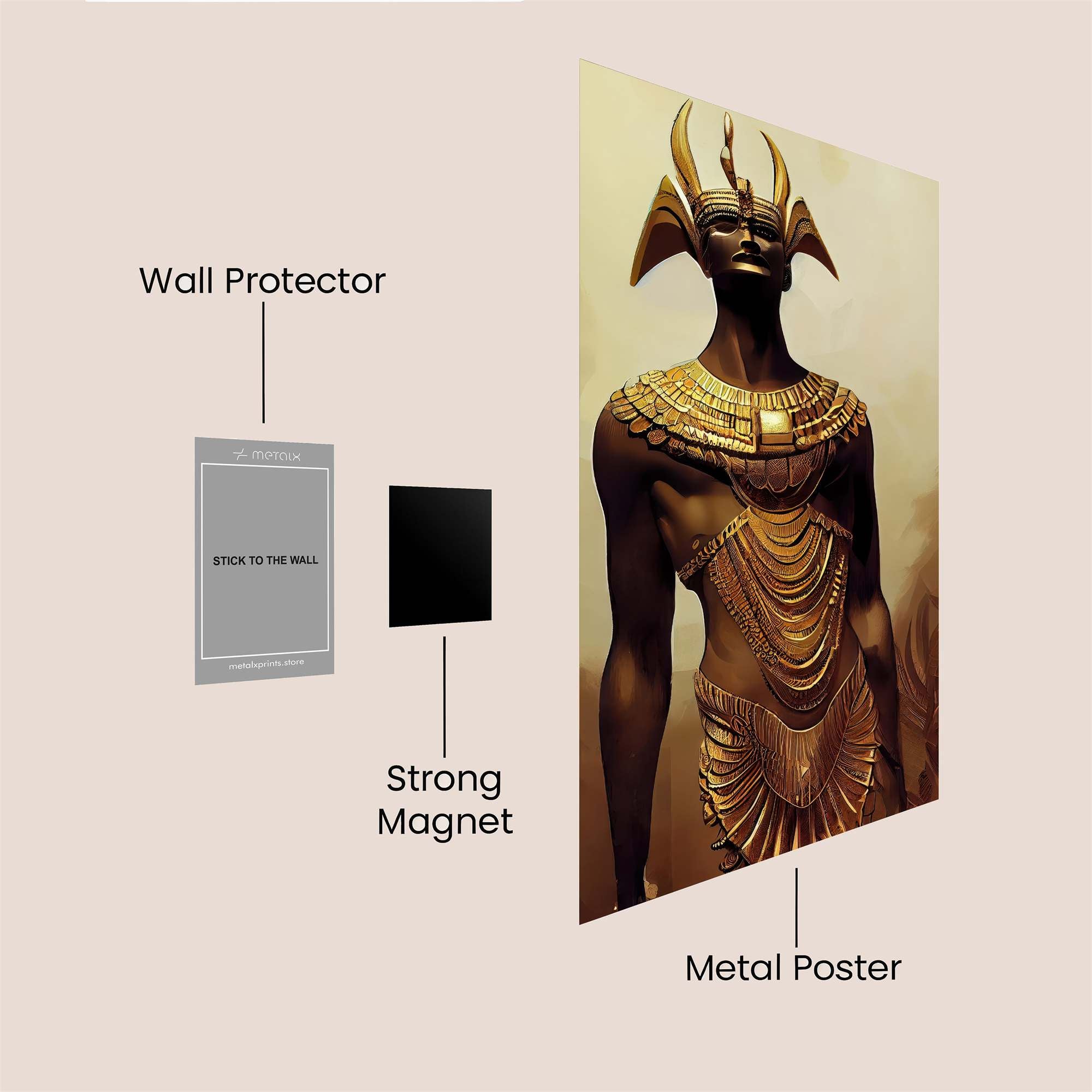 Anubis Majestic Safe Wall Magnetic / M