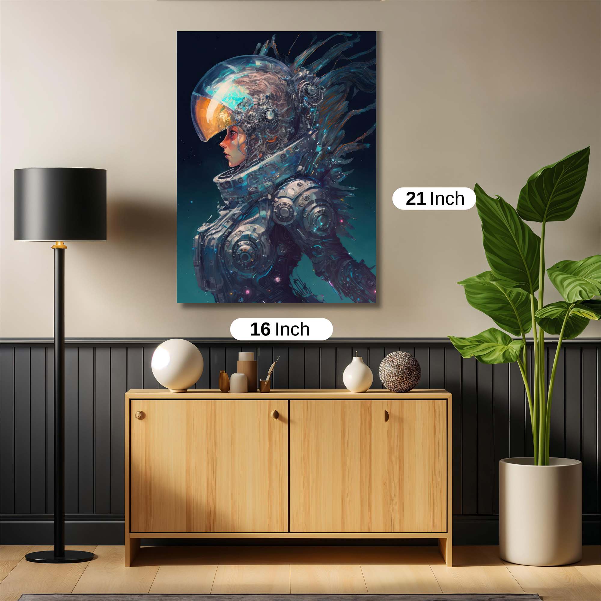 Cosmic Serenity Safe Wall Magnetic / M