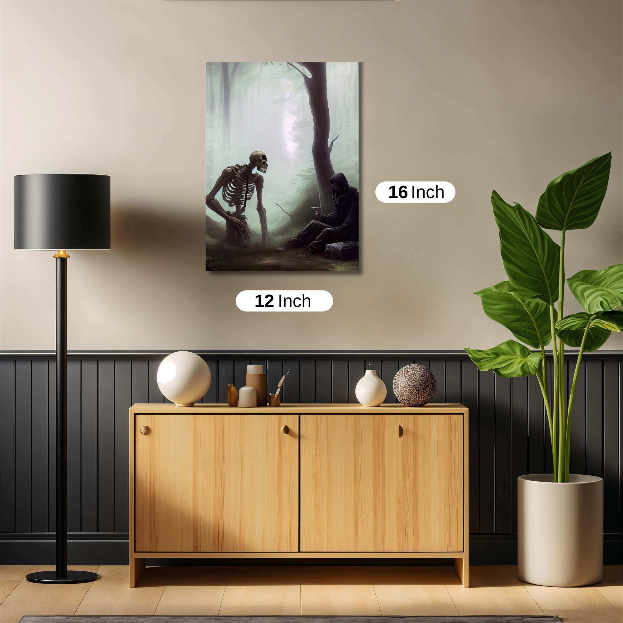 Skeleton Whisper Safe Wall Magnetic / M