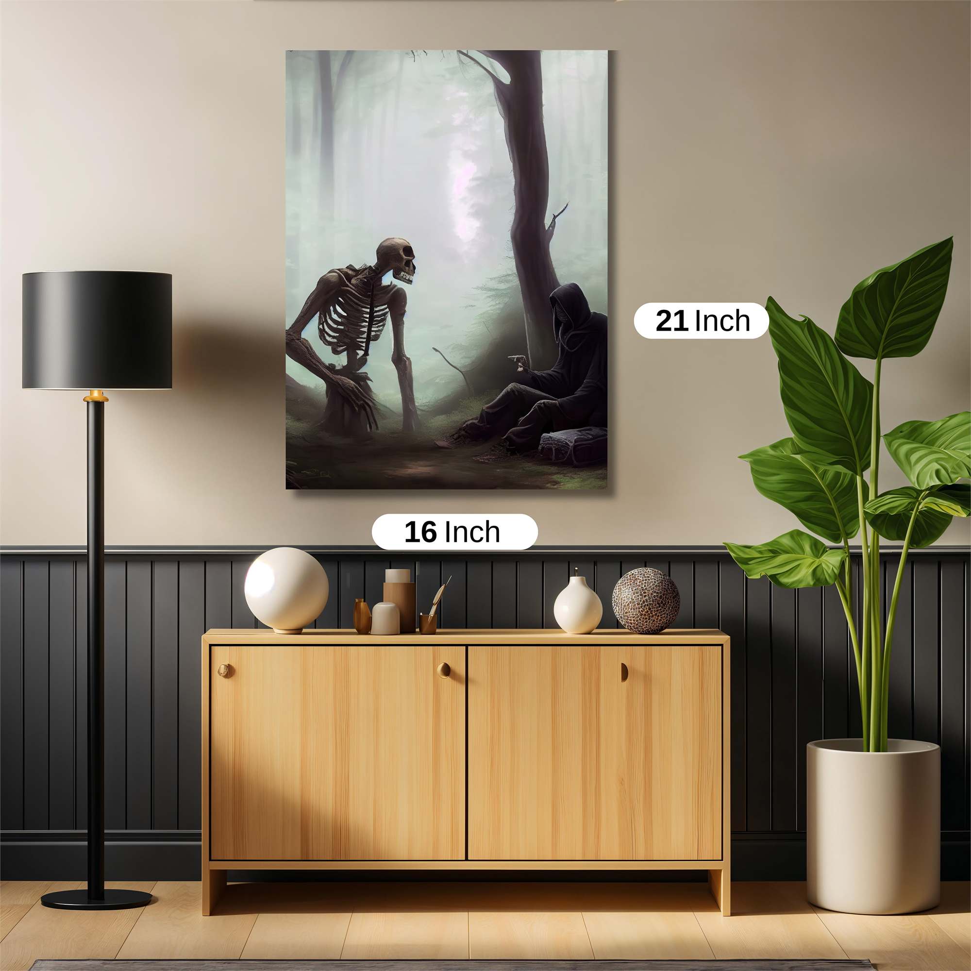 Skeleton Whisper Safe Wall Magnetic / M