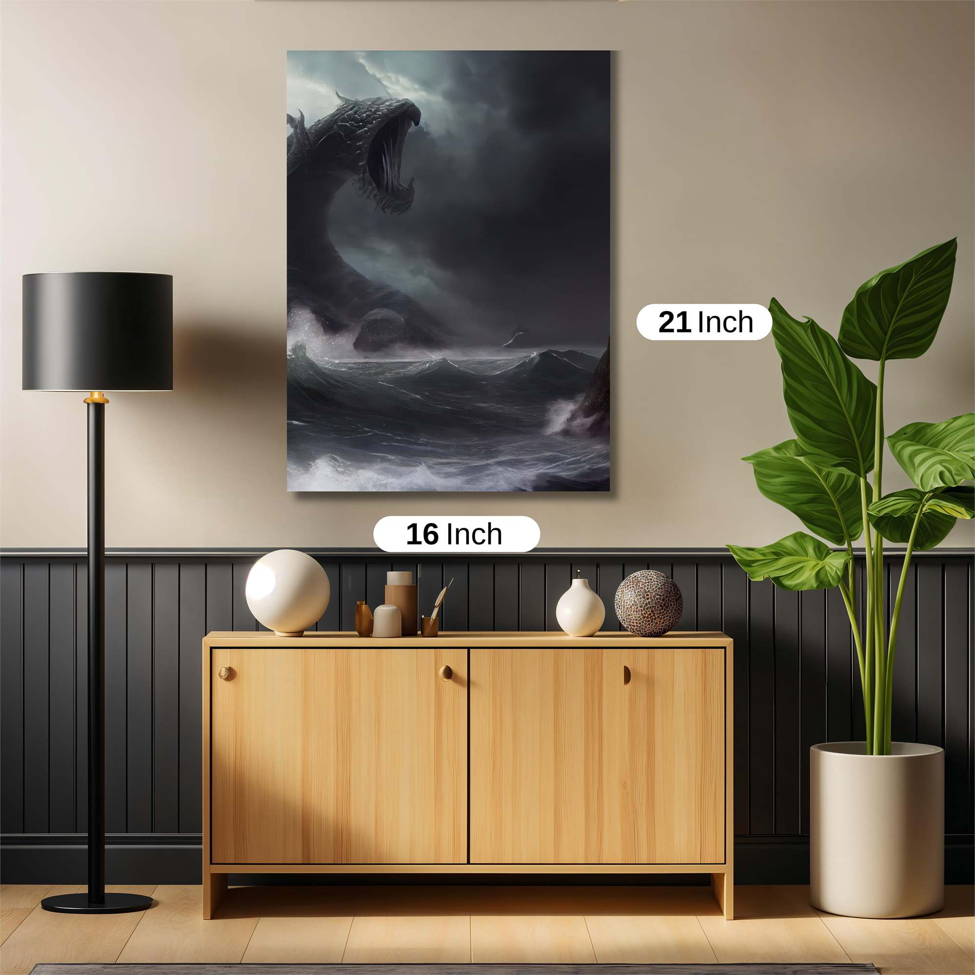 Kraken Fury Safe Wall Magnetic / M