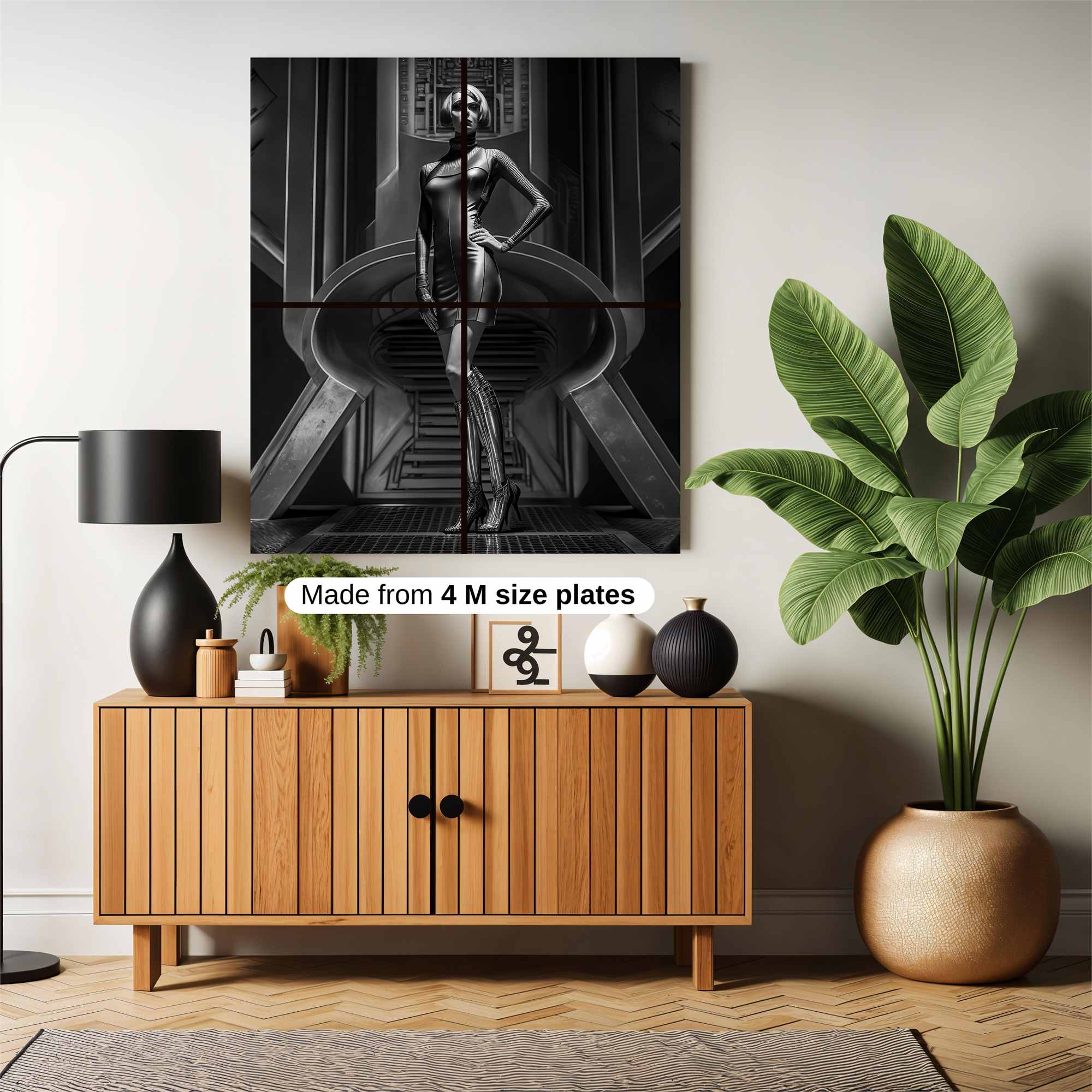 Futuristic Empress Safe Wall Magnetic / M