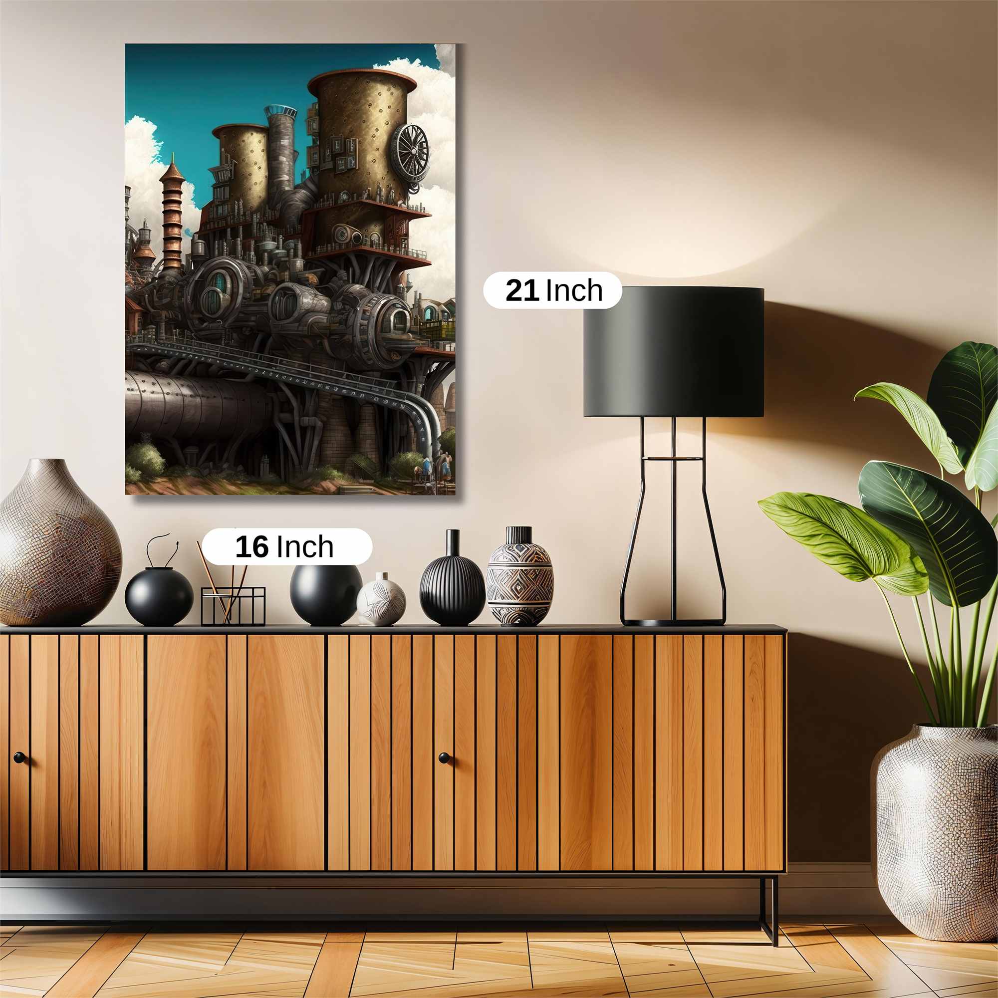 Steampunk Marvel Safe Wall Magnetic / M
