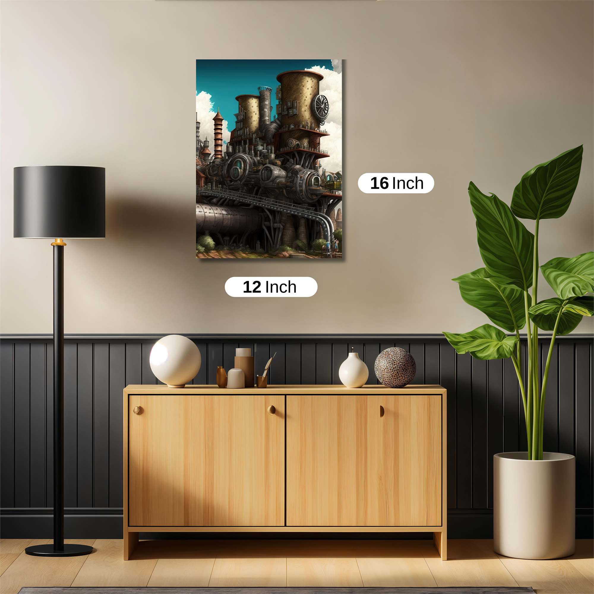 Steampunk Marvel Safe Wall Magnetic / M