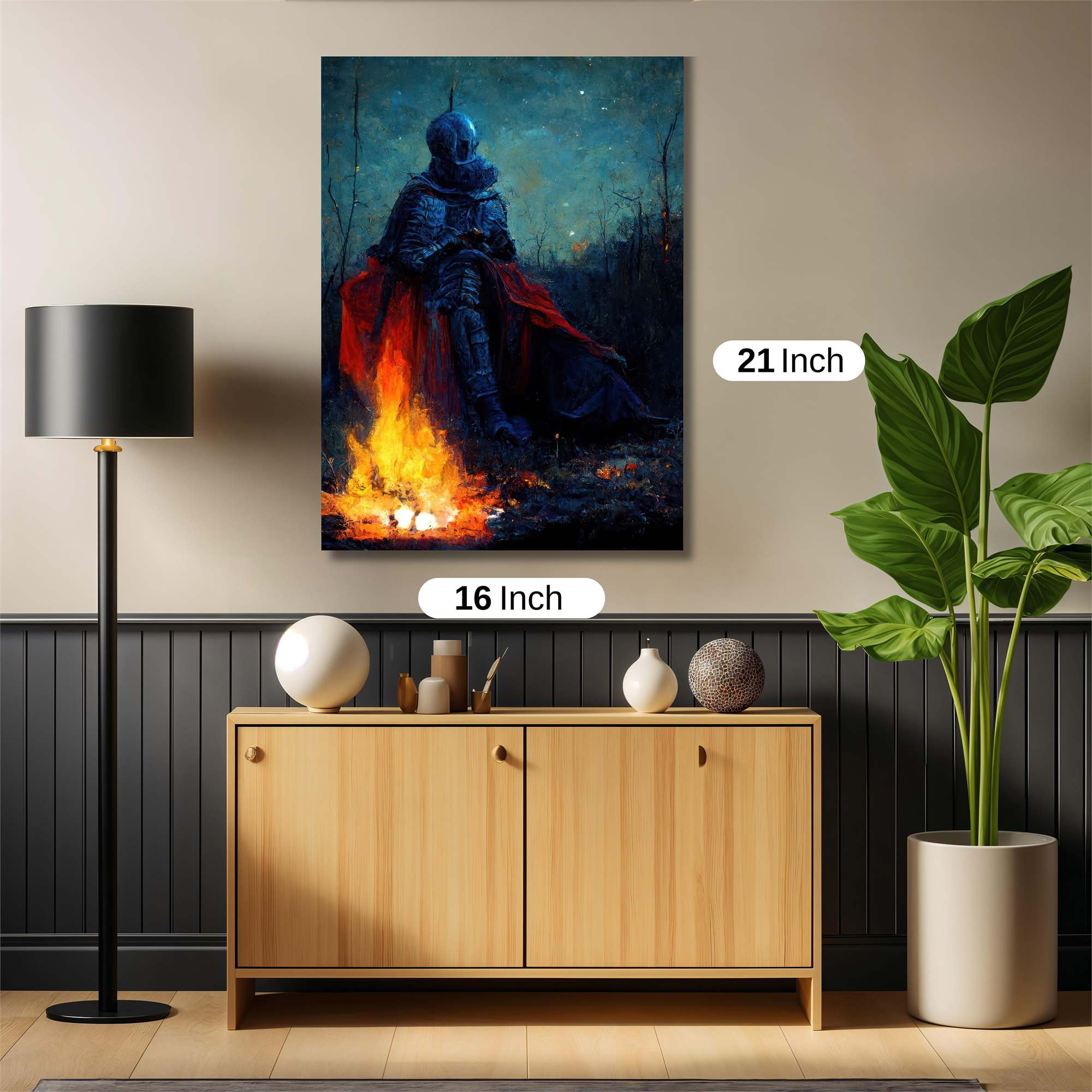 Knight Solitude Safe Wall Magnetic / M