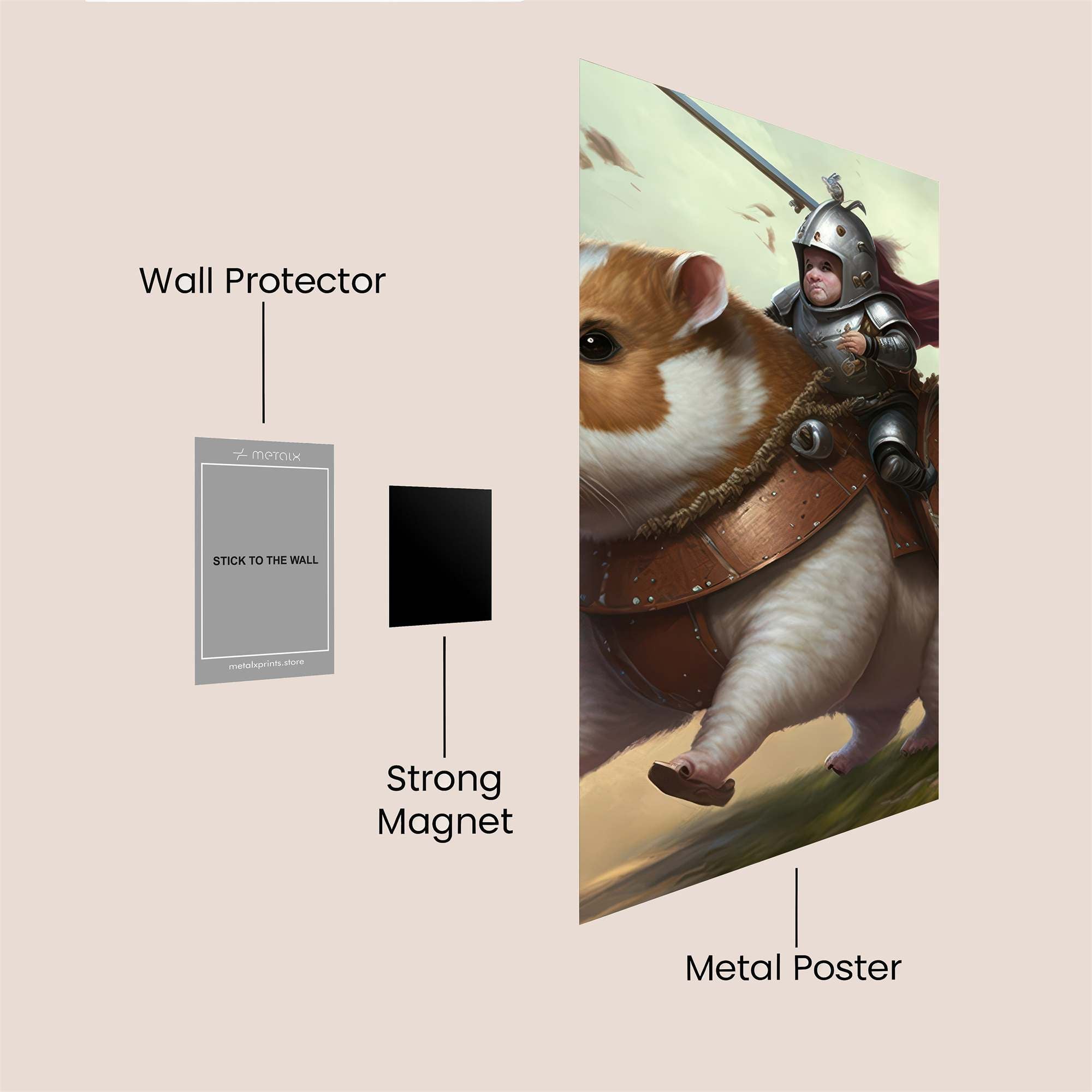 Guinea Gallant Safe Wall Magnetic / M
