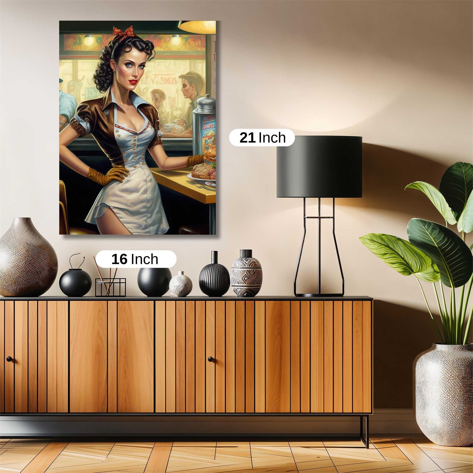 Retro Charm Safe Wall Magnetic / M