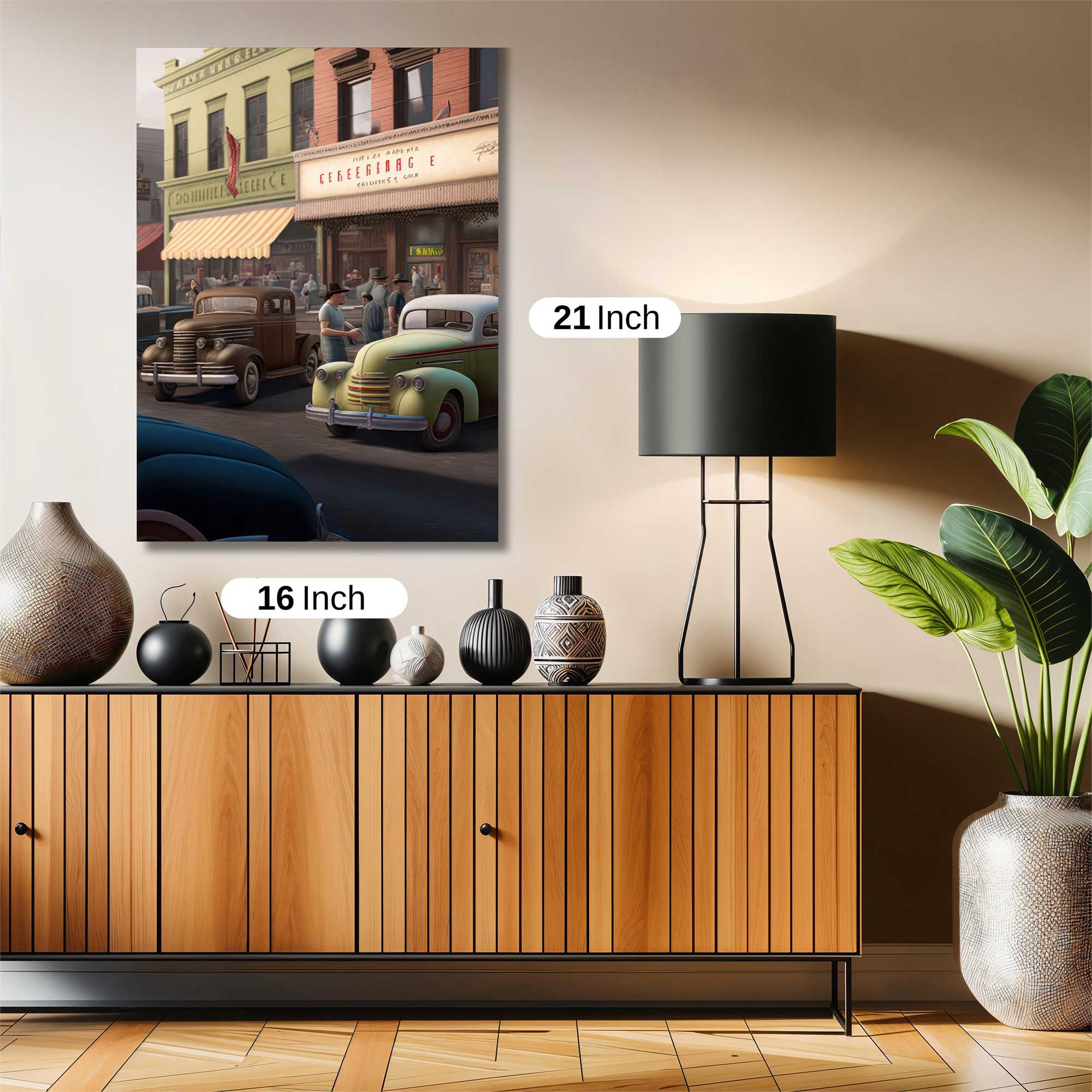 Retro Nostalgia Safe Wall Magnetic / M