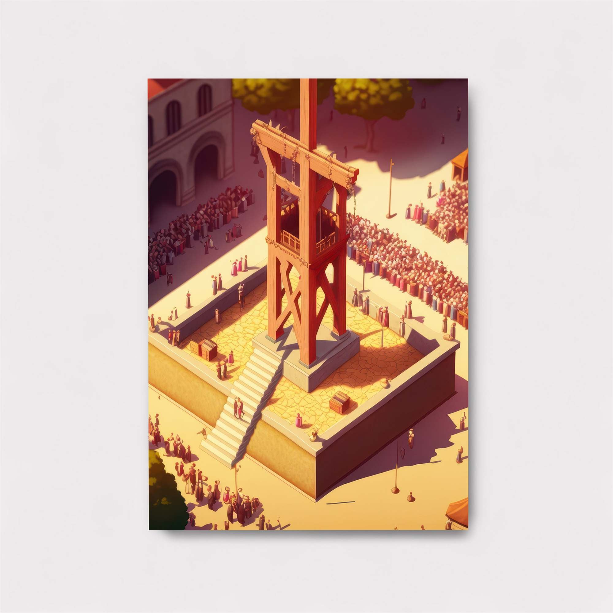 Crucifixion Drama Safe Wall Magnetic / M