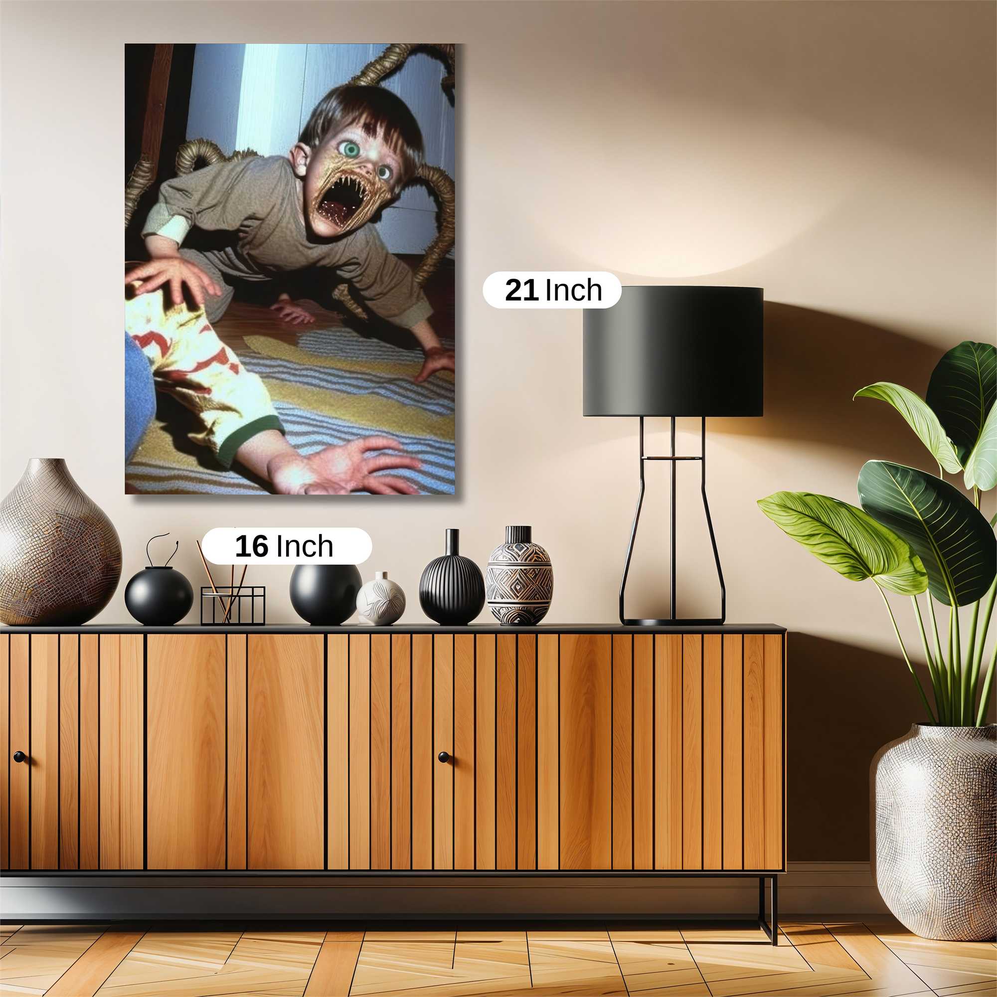 Monster Menace Safe Wall Magnetic / M