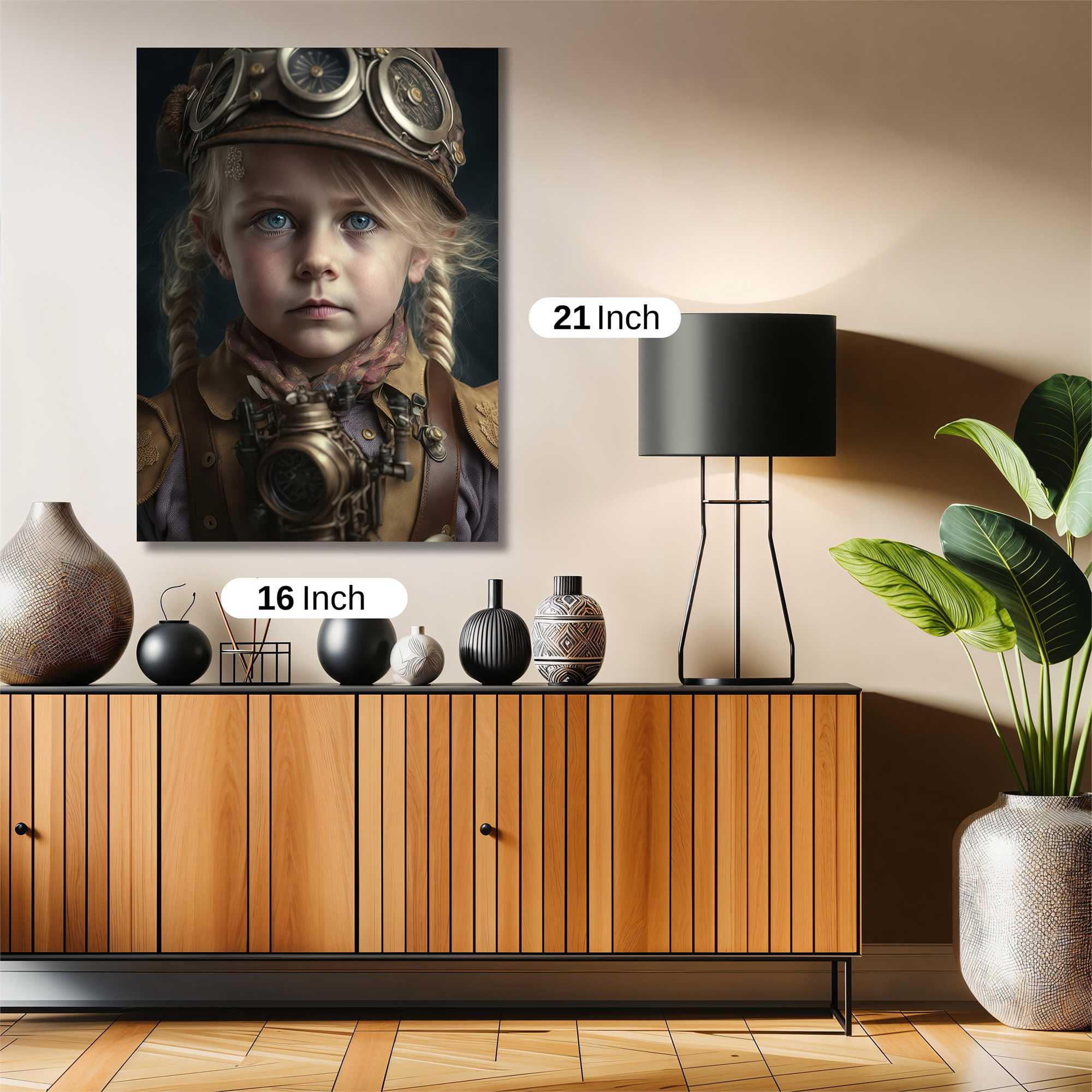 Steampunk Wonder Safe Wall Magnetic / M