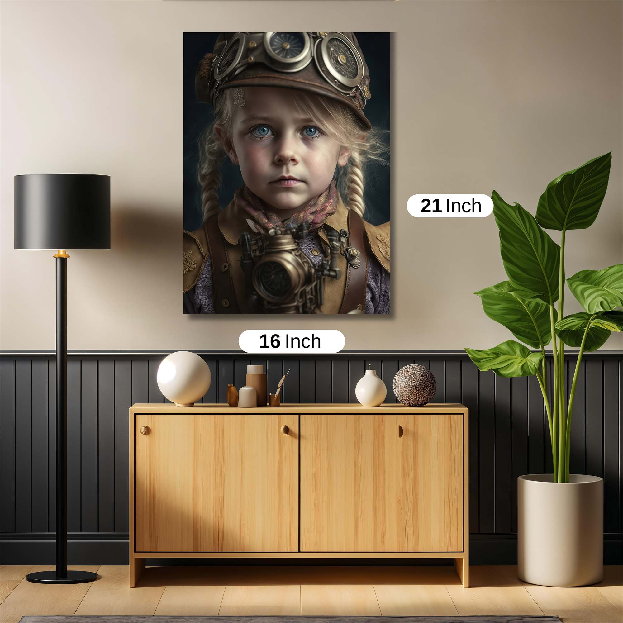 Steampunk Wonder Safe Wall Magnetic / M