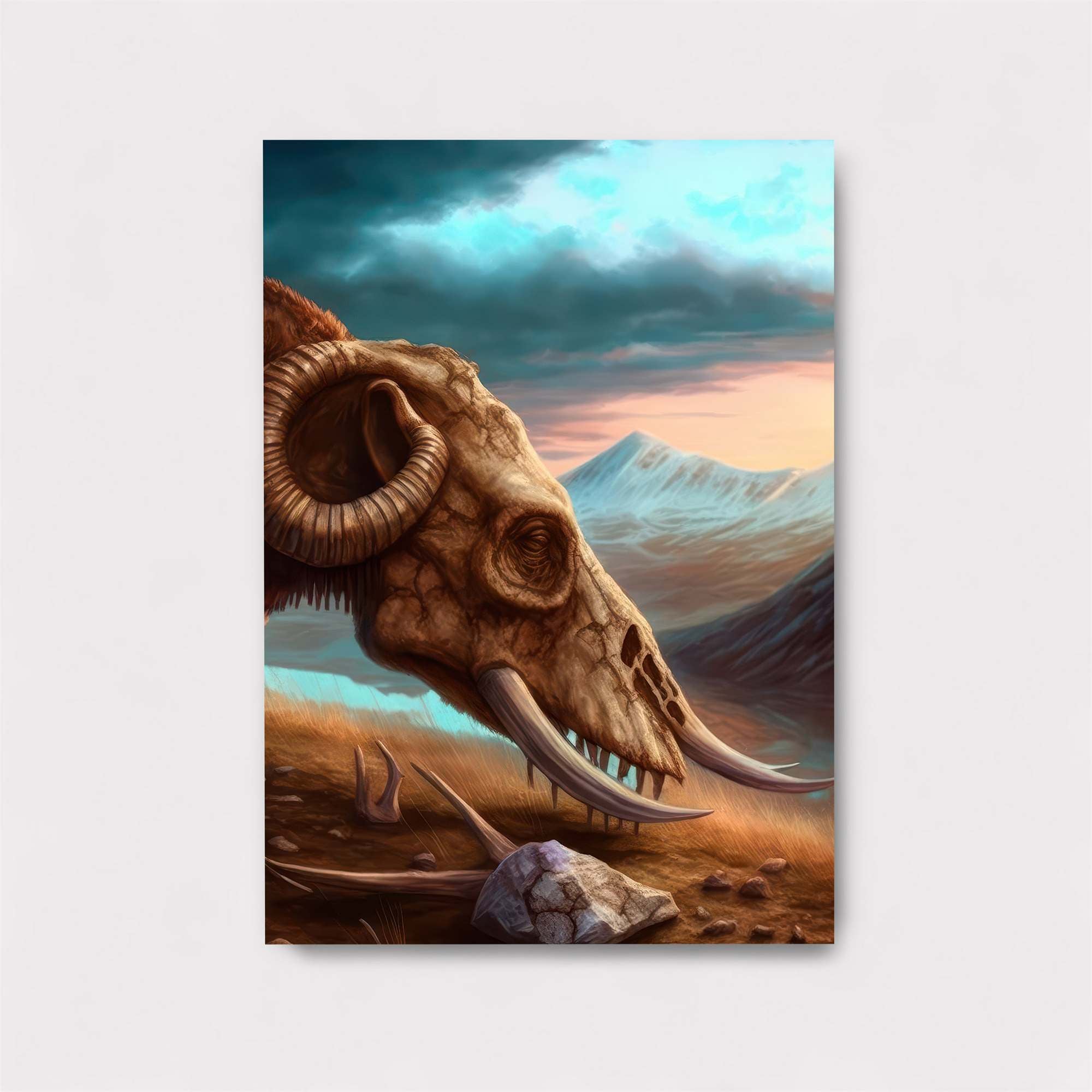 Skull Serenity Safe Wall Magnetic / M