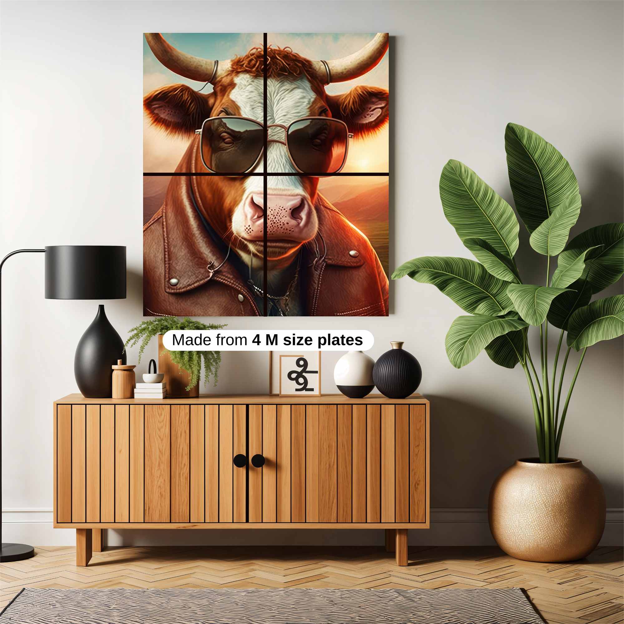 Bovine Rebel Safe Wall Magnetic / M