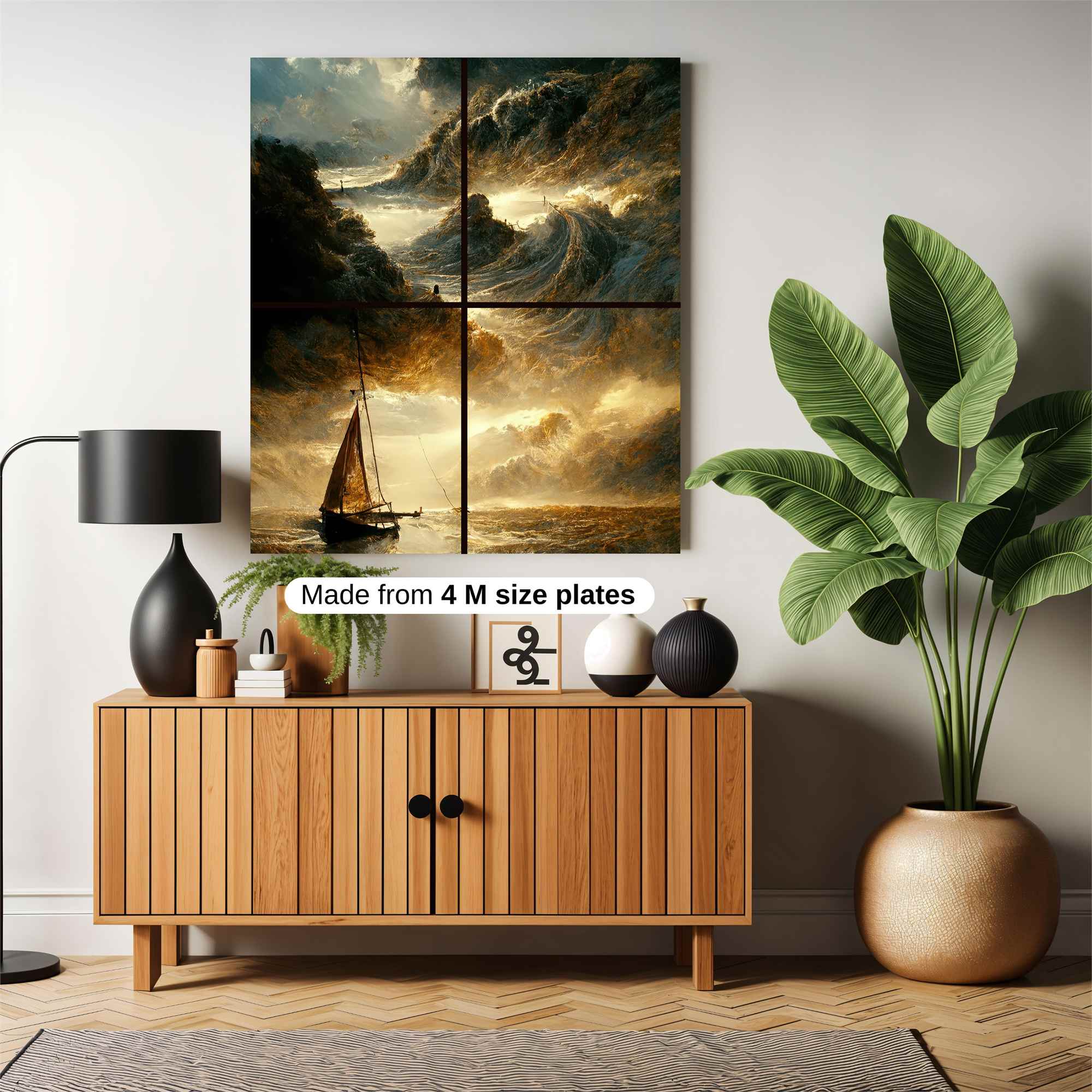 Stormy Odyssey Safe Wall Magnetic / M