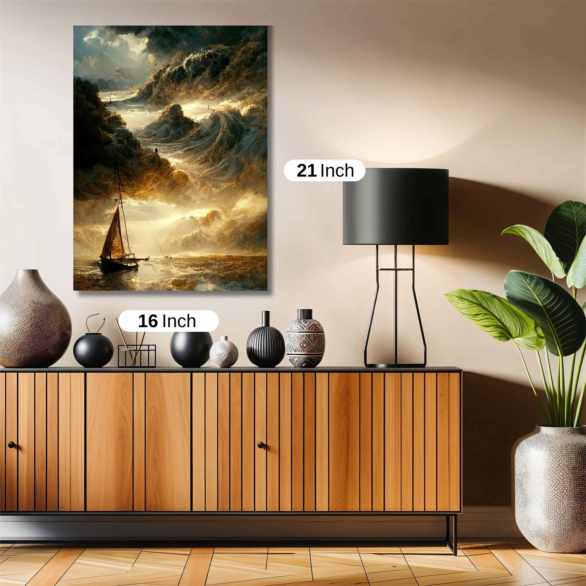 Stormy Odyssey Safe Wall Magnetic / M