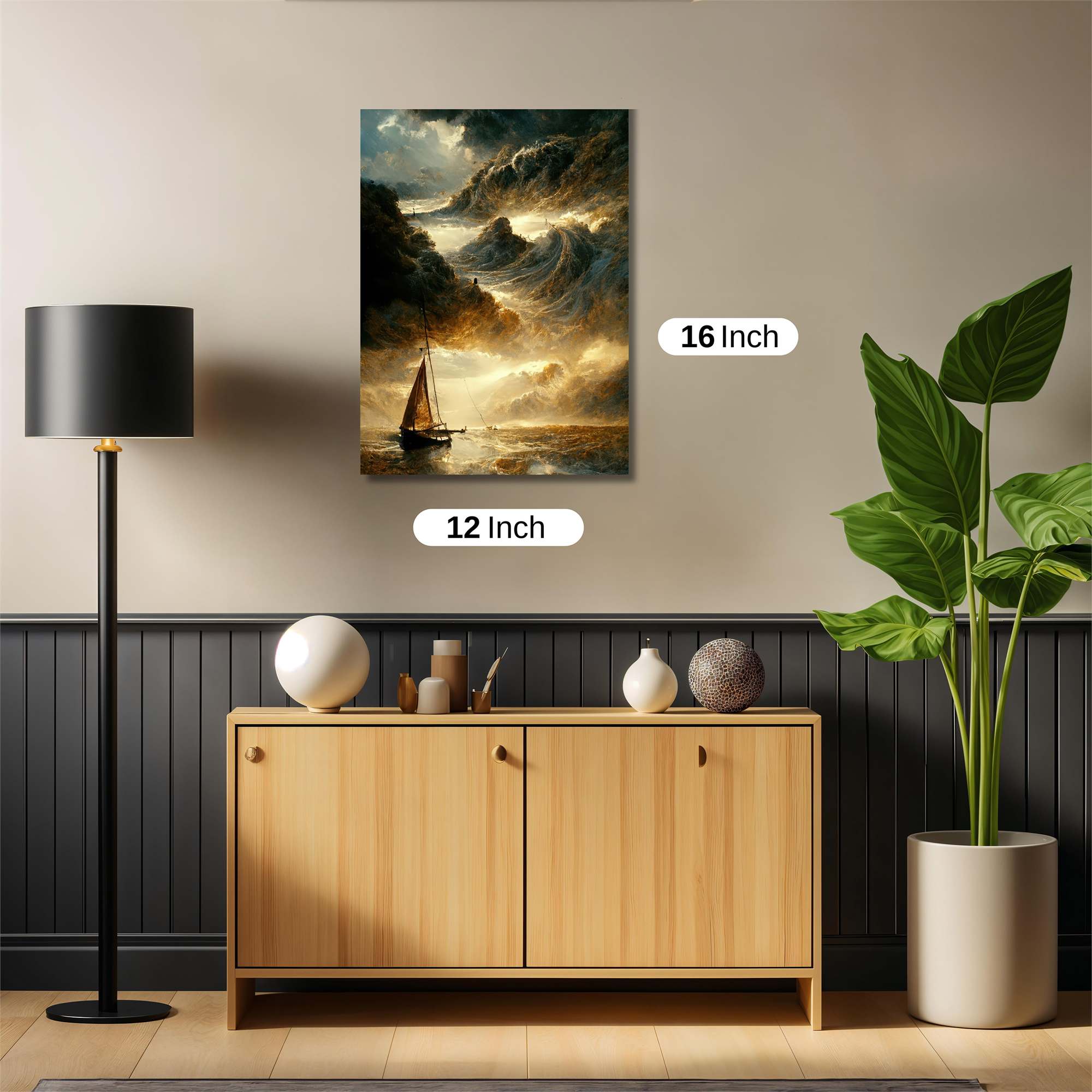 Stormy Odyssey Safe Wall Magnetic / M