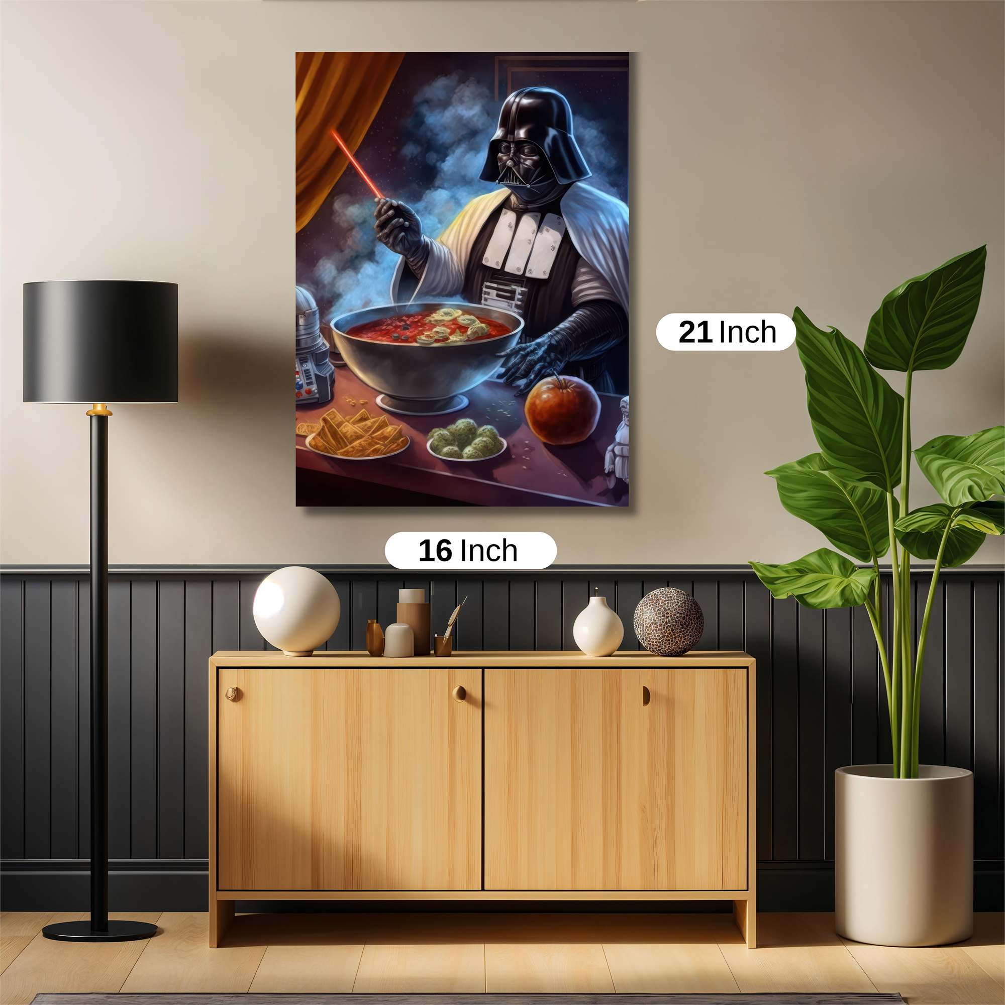 Darth Chef Safe Wall Magnetic / M
