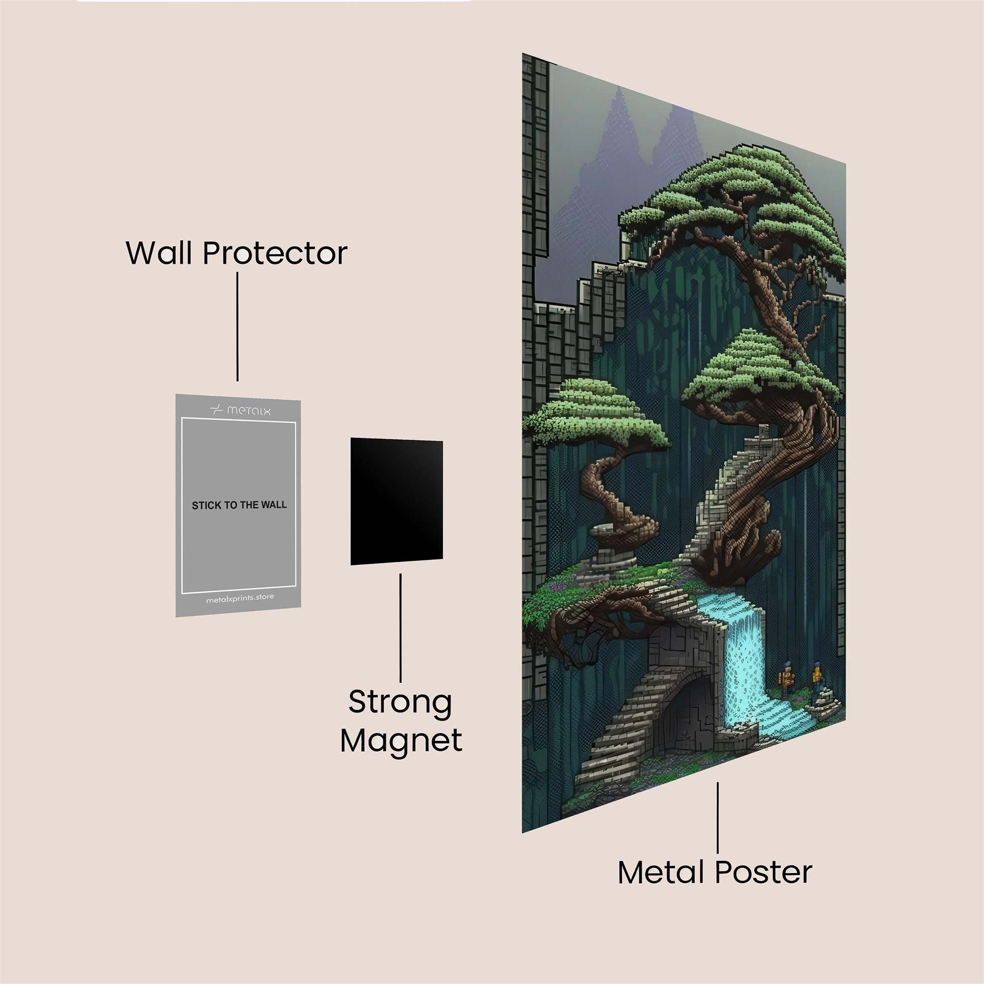 Willow Whisper Safe Wall Magnetic / M