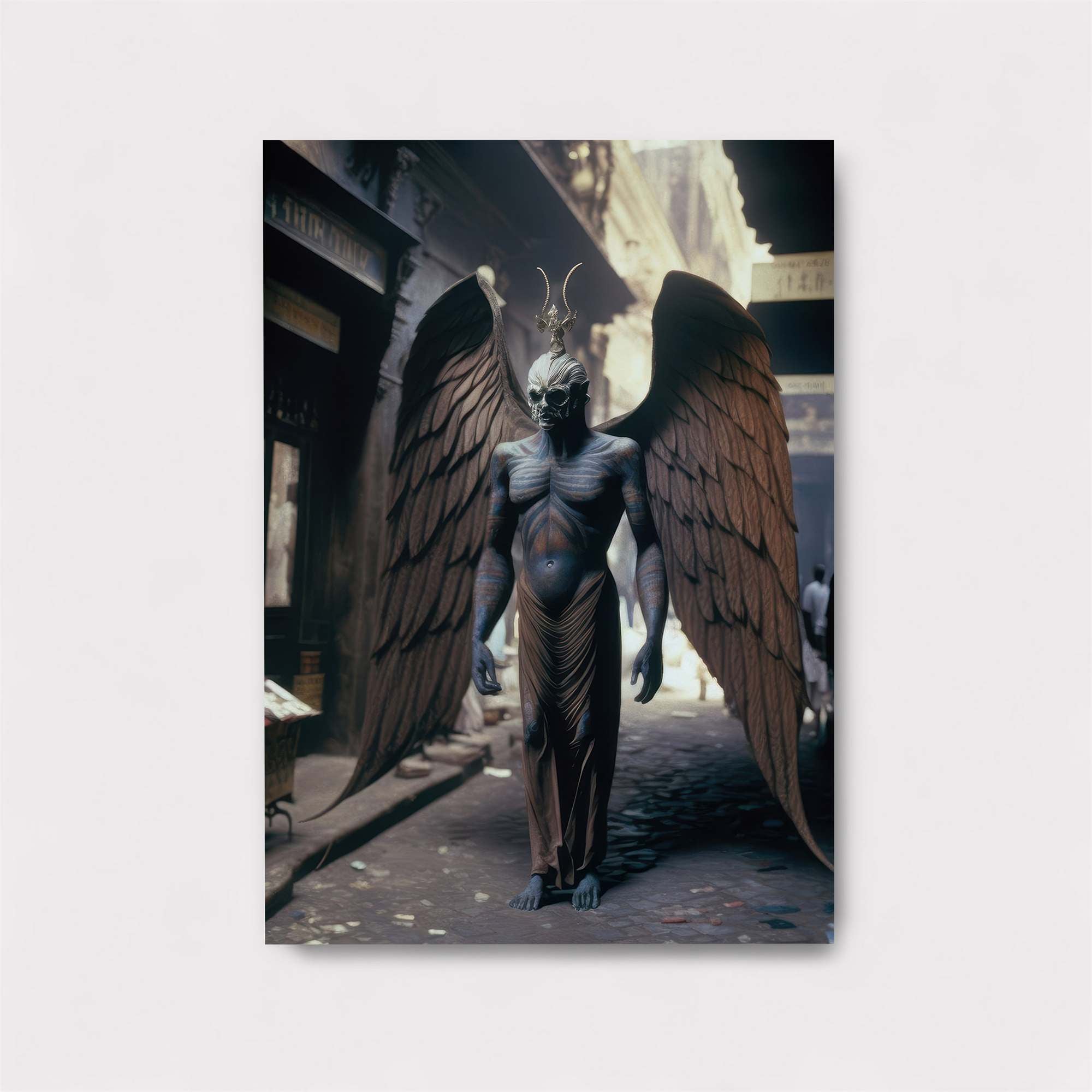Lucifer Brooding Safe Wall Magnetic / M