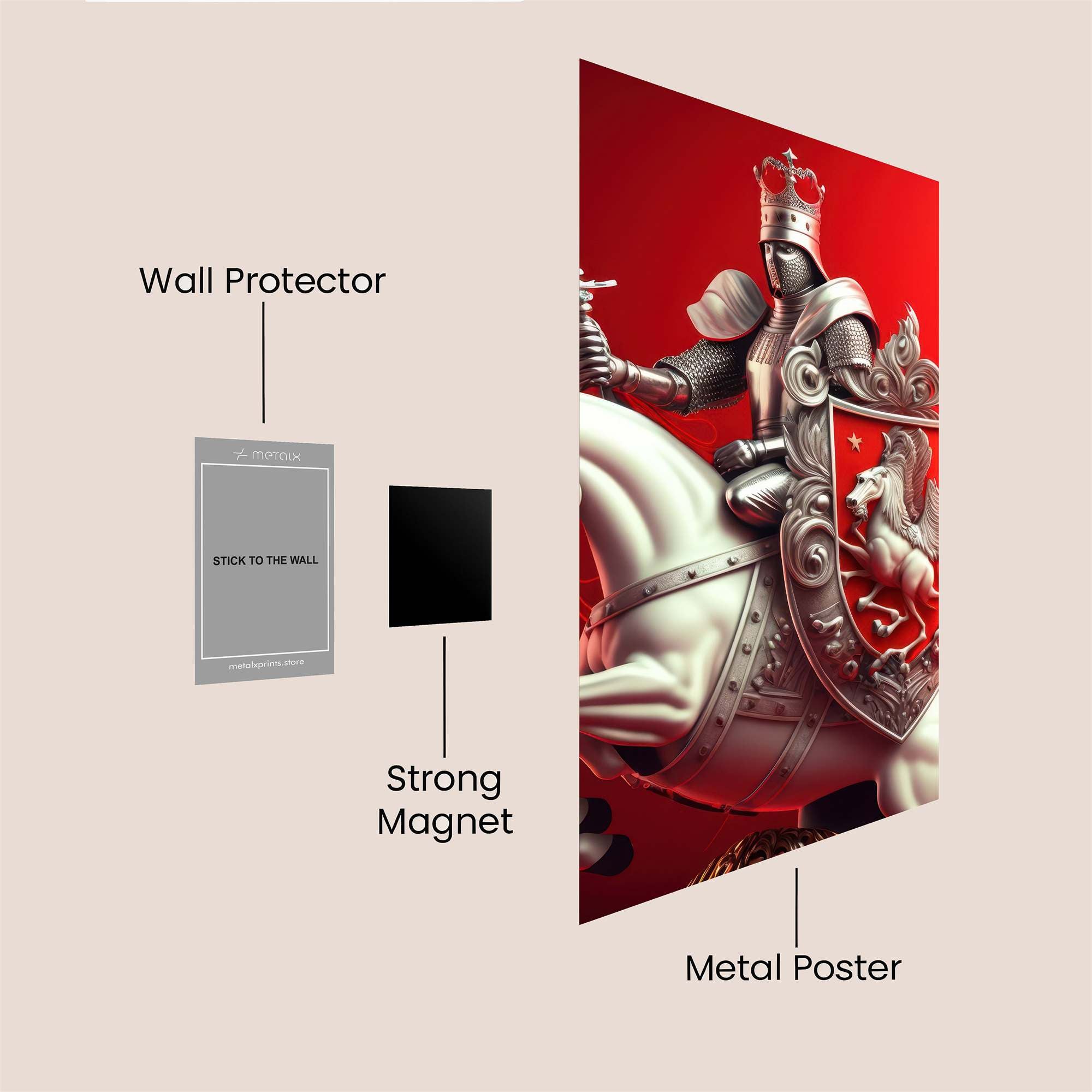 Knight Regal Safe Wall Magnetic / M