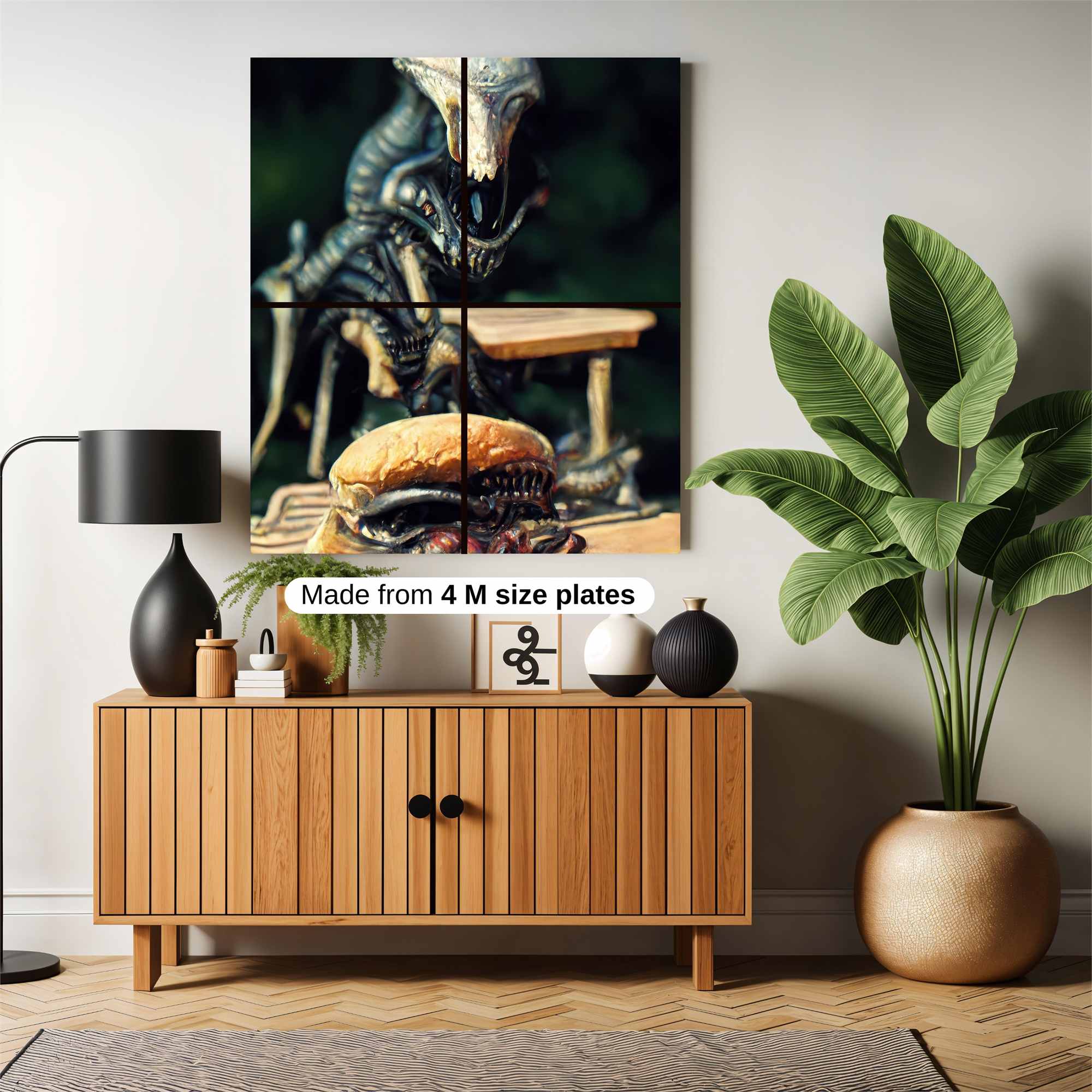 Xenomorph Feast Safe Wall Magnetic / M