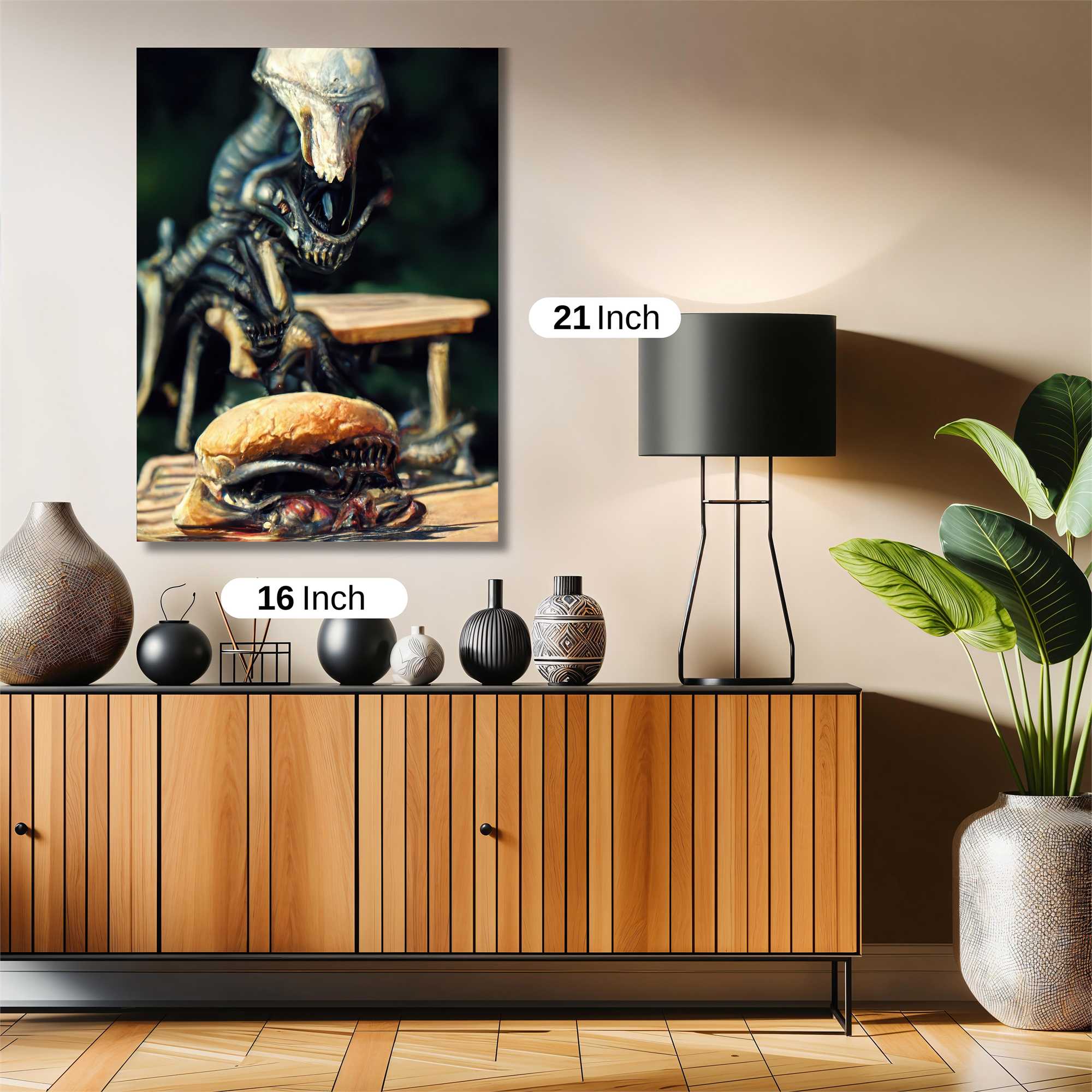 Xenomorph Feast Safe Wall Magnetic / M