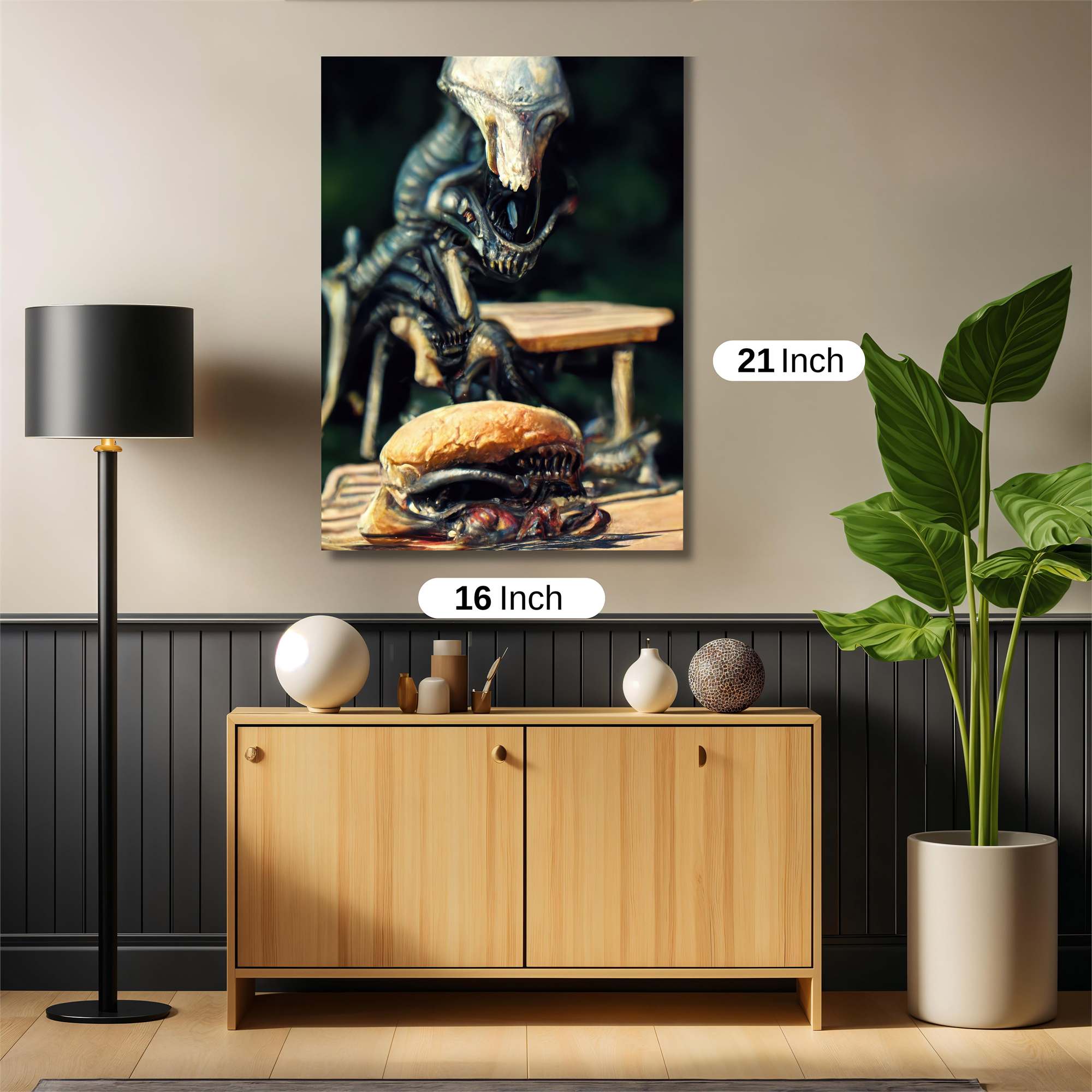 Xenomorph Feast Safe Wall Magnetic / M