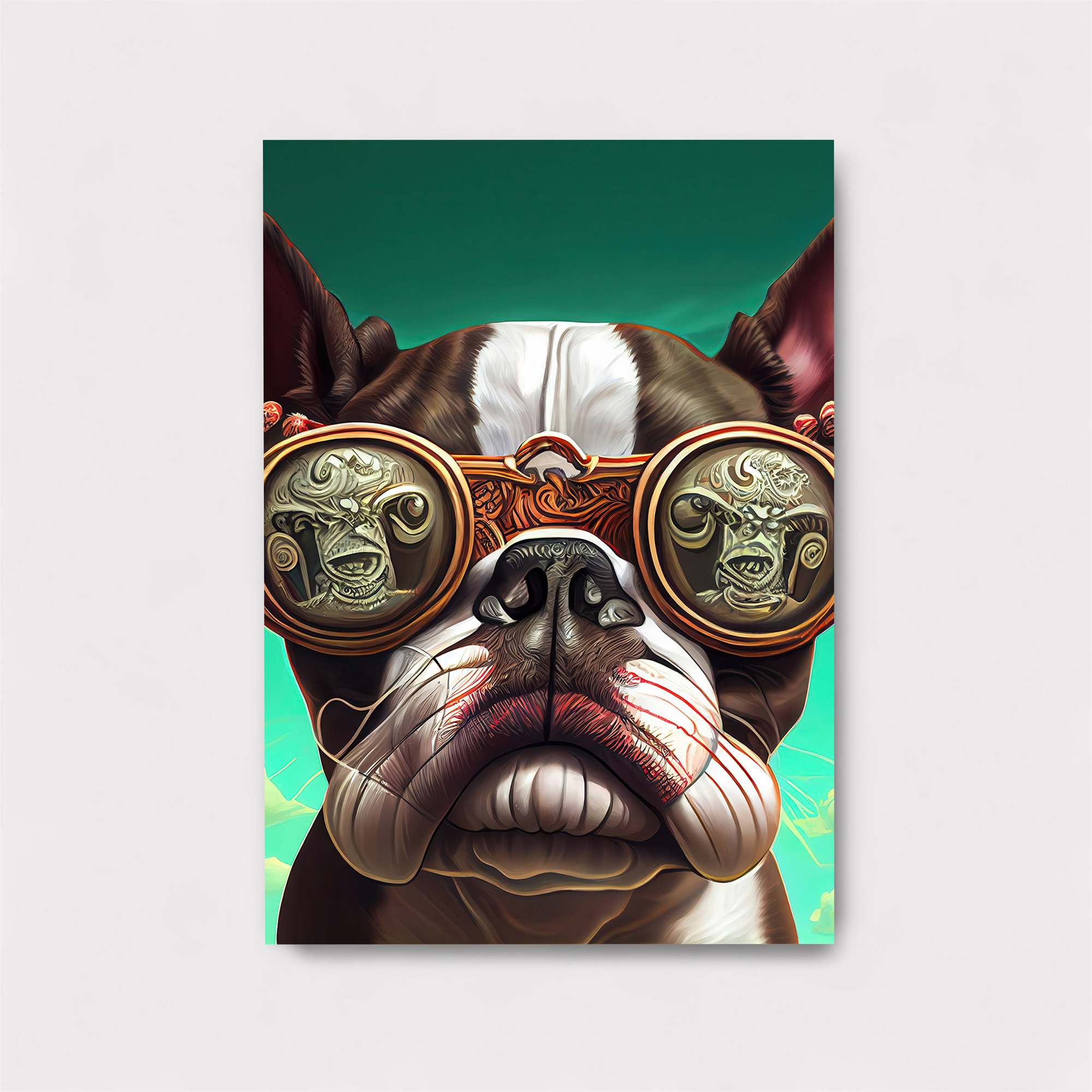 Doggy Whimsy Safe Wall Magnetic / M