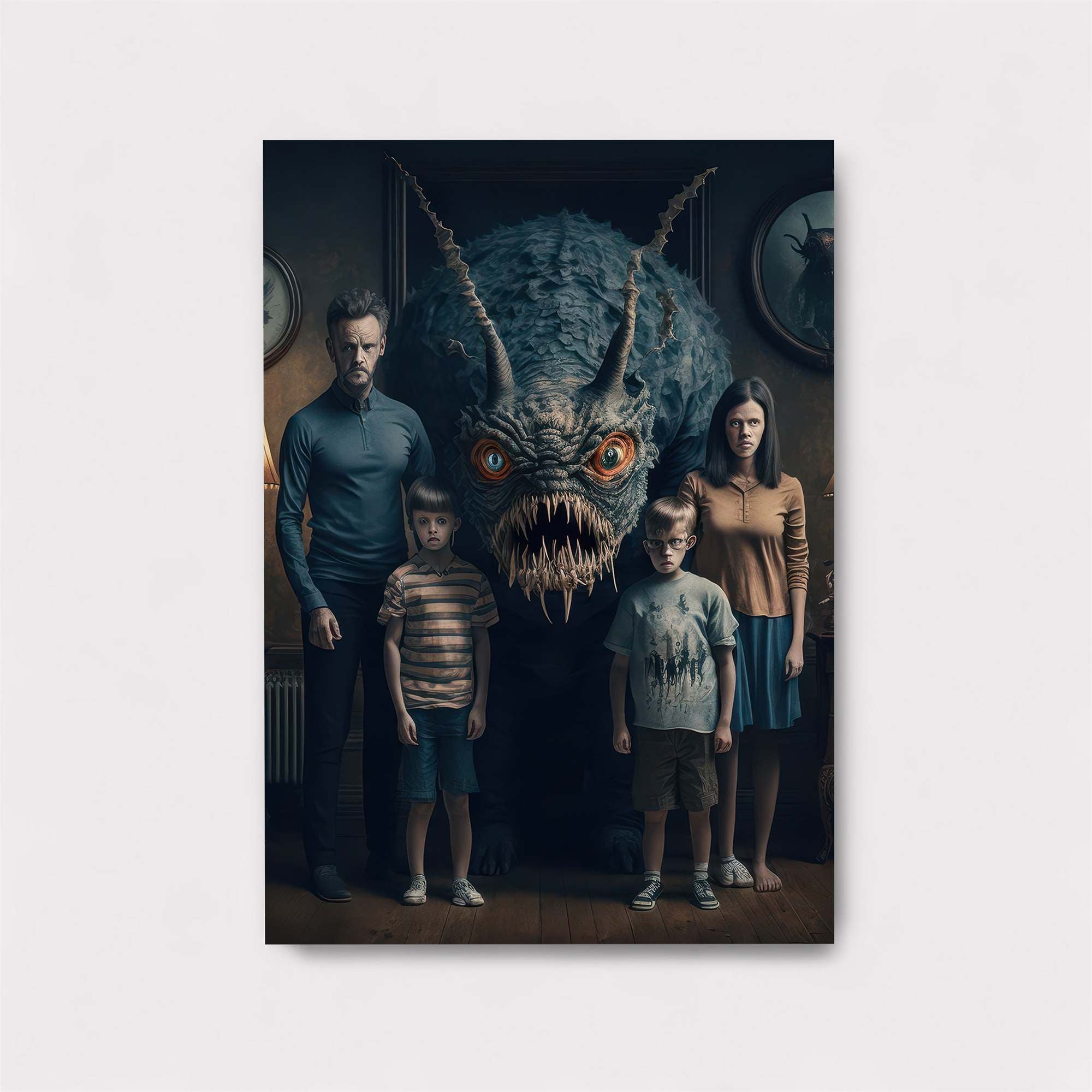 Monster Family Safe Wall Magnetic / M