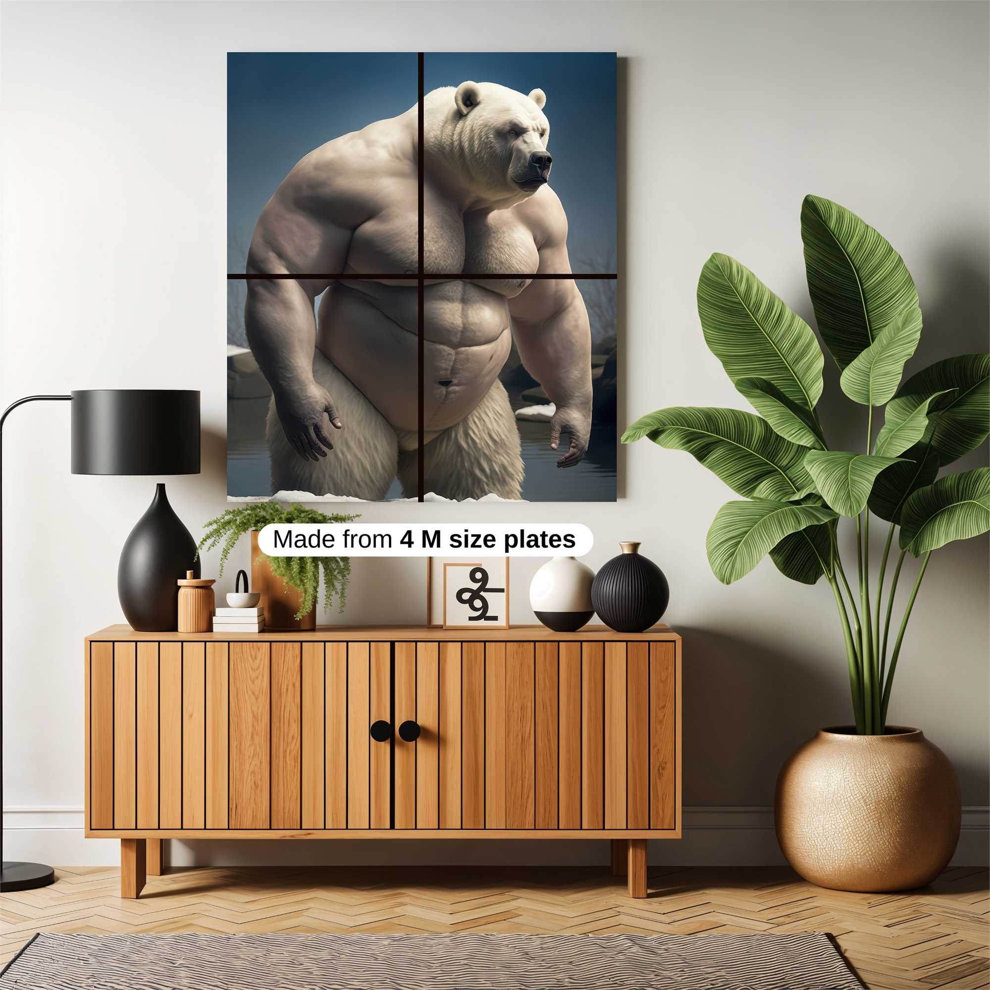 Polar Menace Safe Wall Magnetic / M