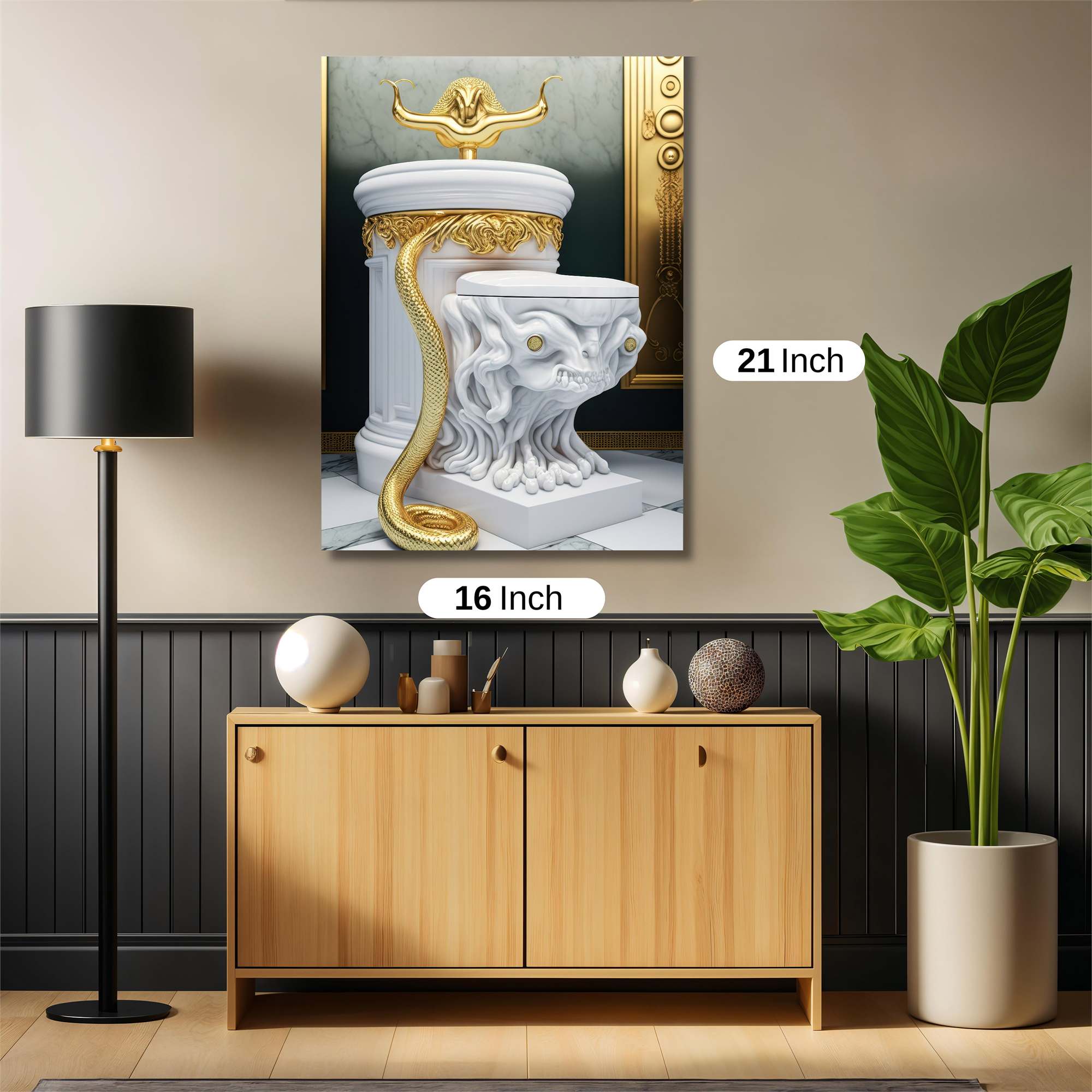 Royal Serpent Safe Wall Magnetic / M