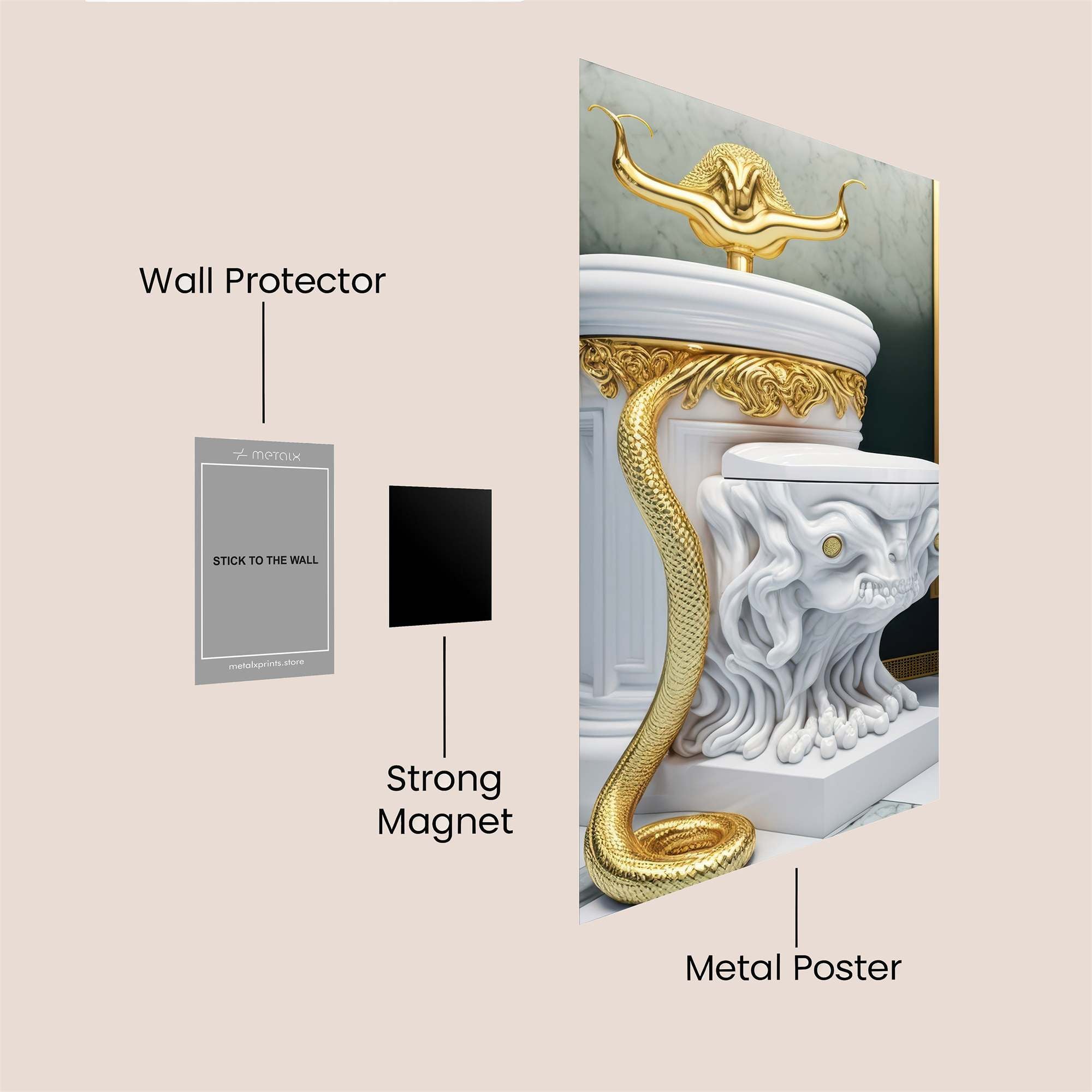 Royal Serpent Safe Wall Magnetic / M