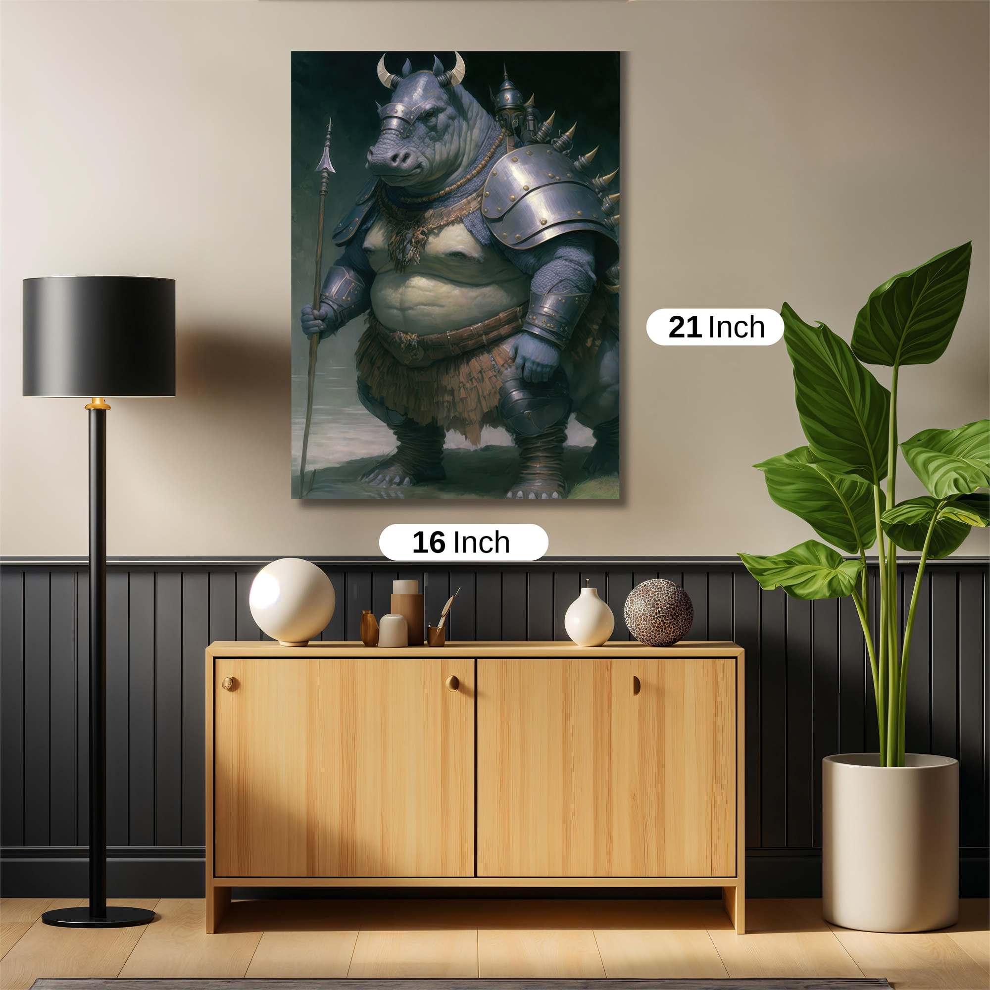Warrior Rhino Safe Wall Magnetic / M