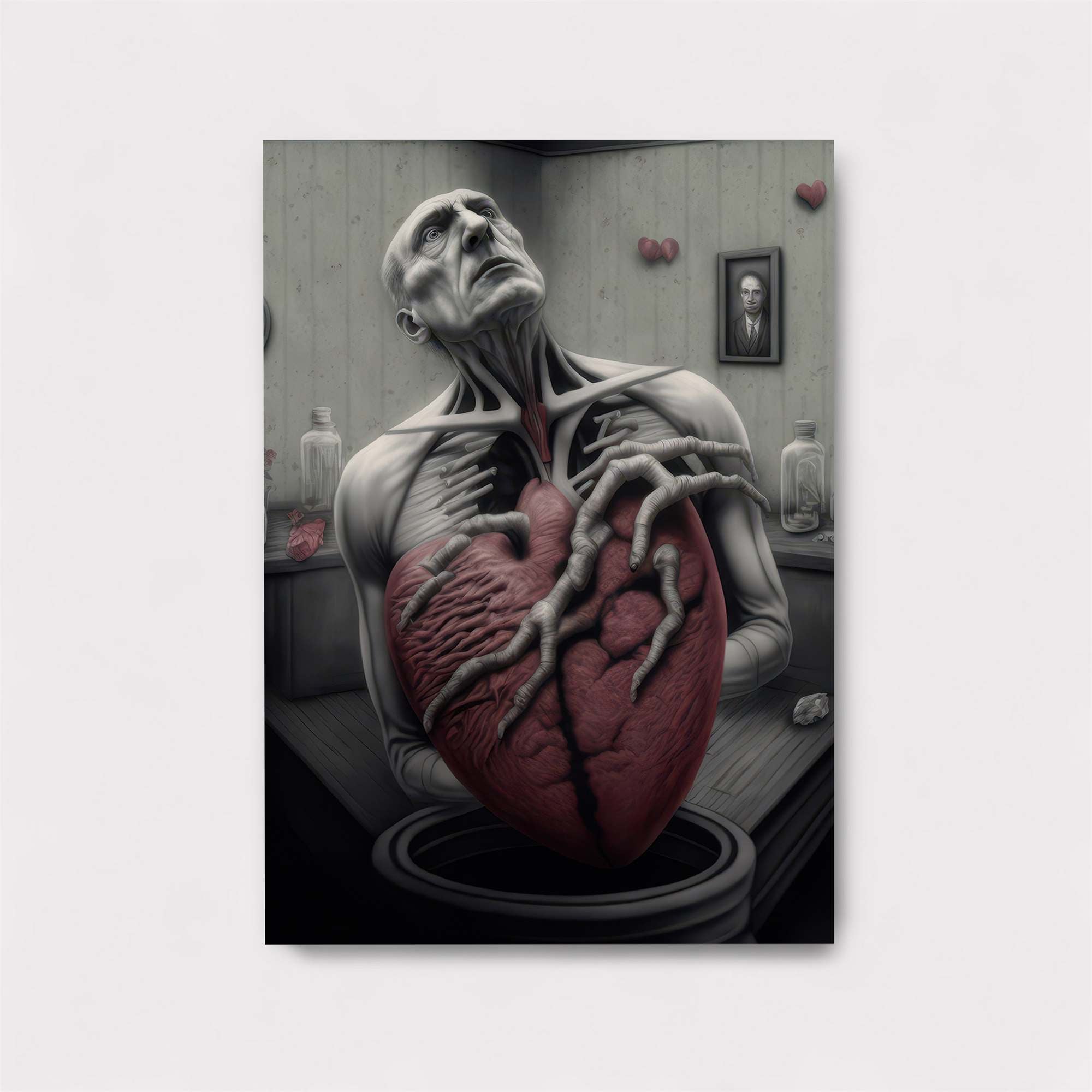 Heart Agony Safe Wall Magnetic / M