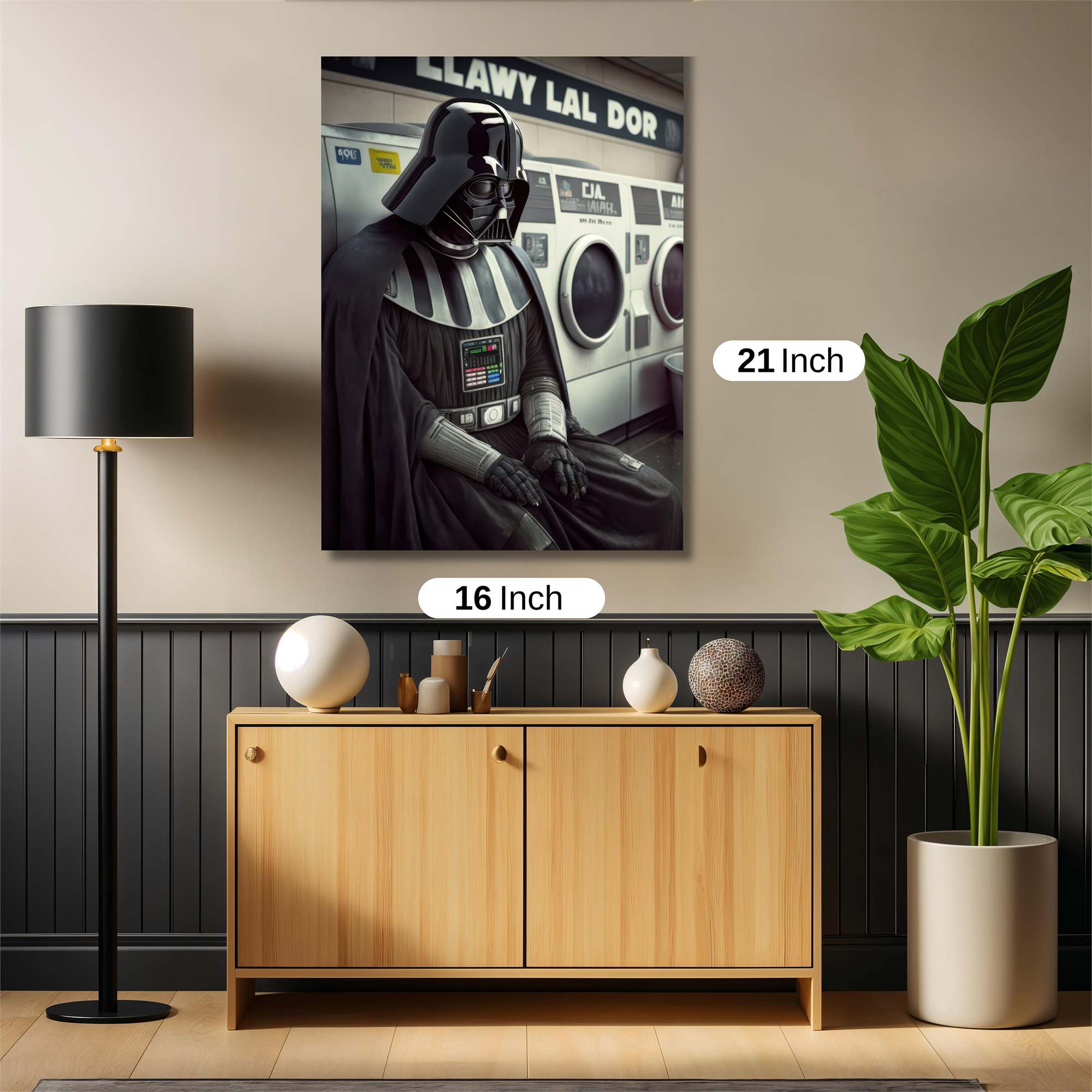 Vader Defeated Safe Wall Magnetic / M