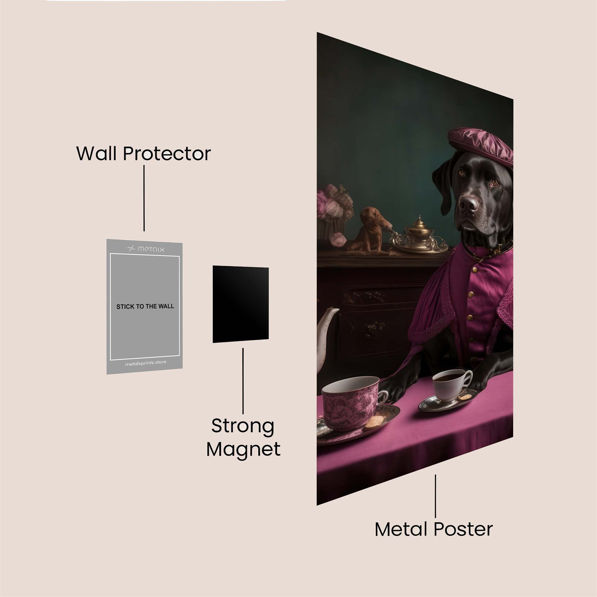 Duke Dapper Safe Wall Magnetic / M