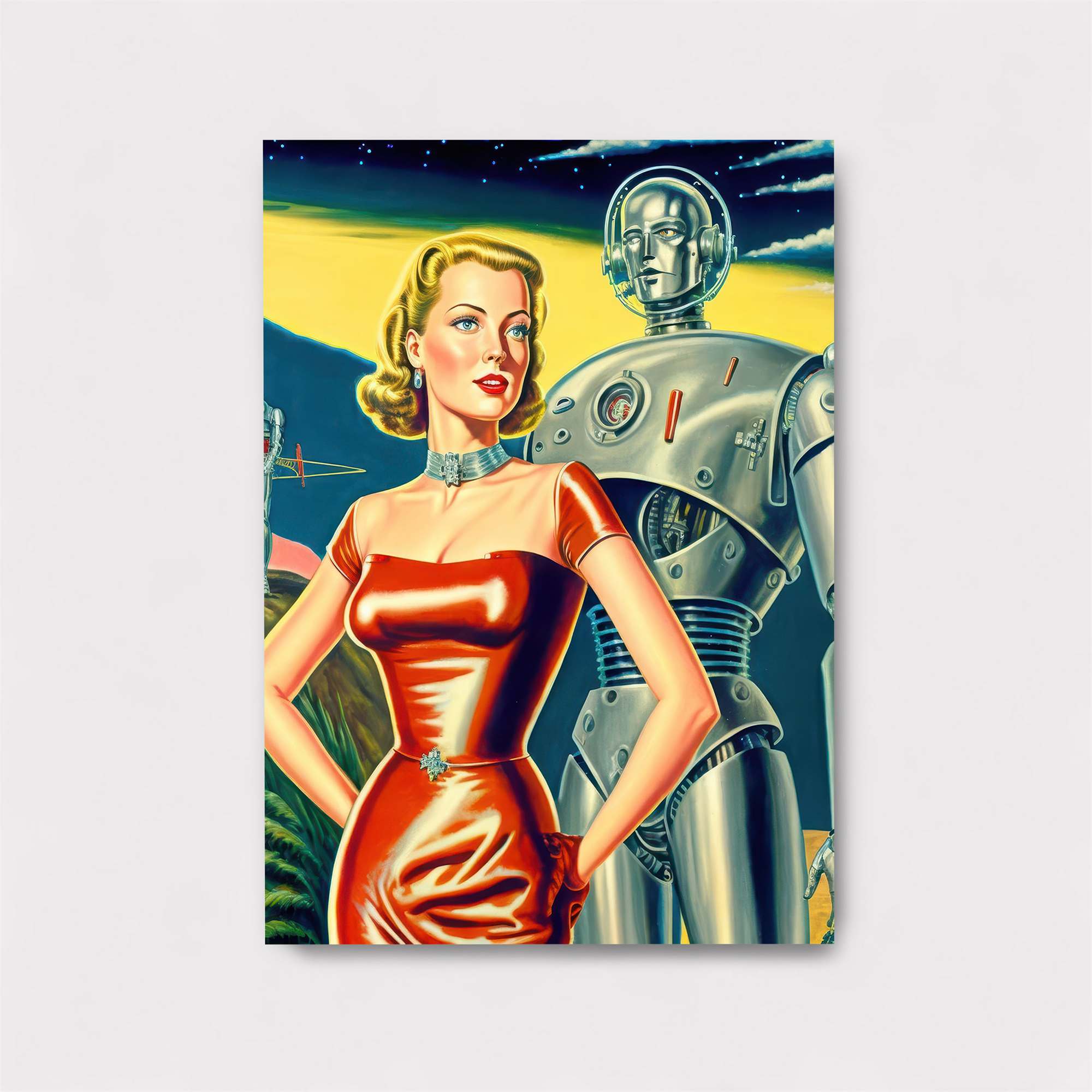 Robot Romance Safe Wall Magnetic / M