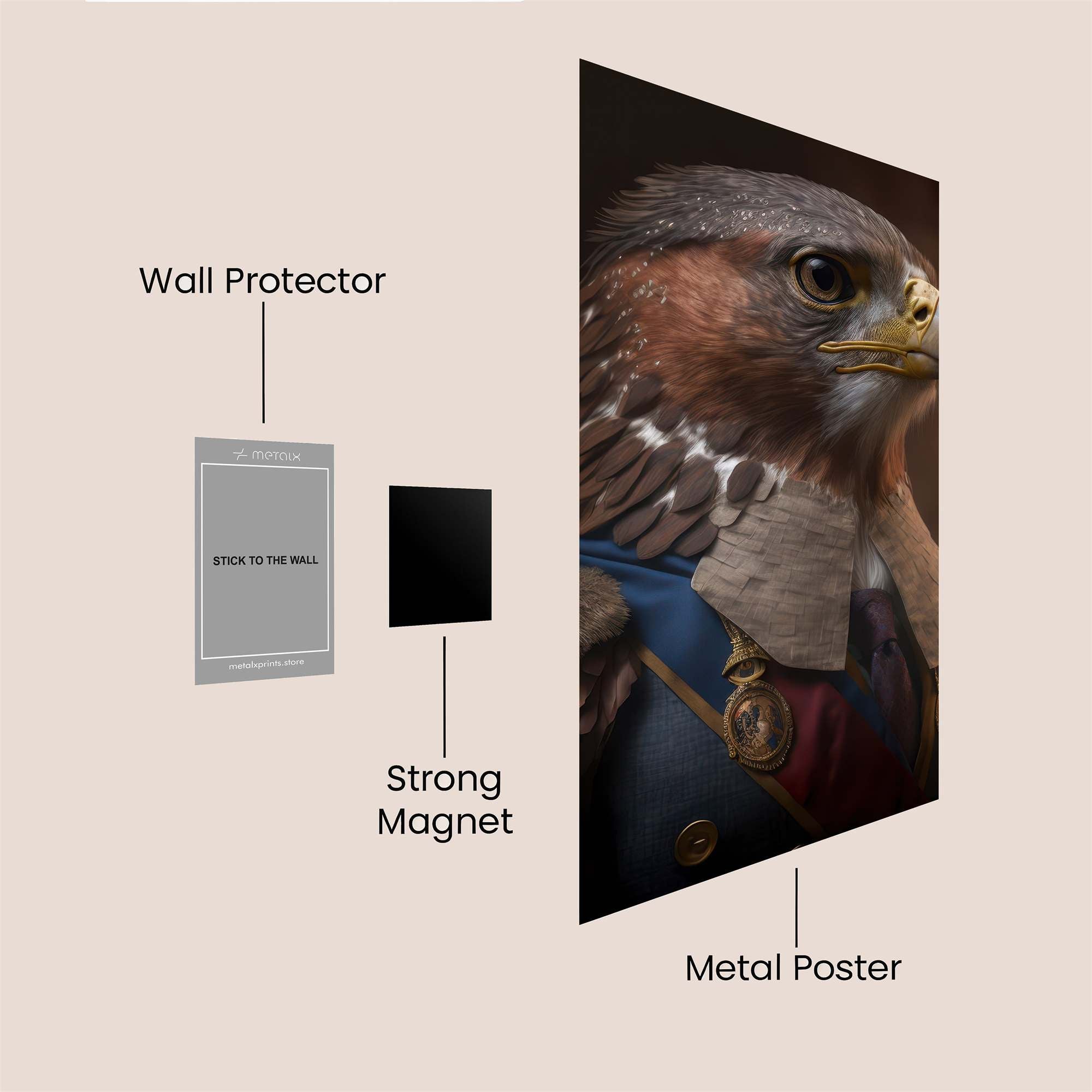 Eagle Regal Safe Wall Magnetic / M