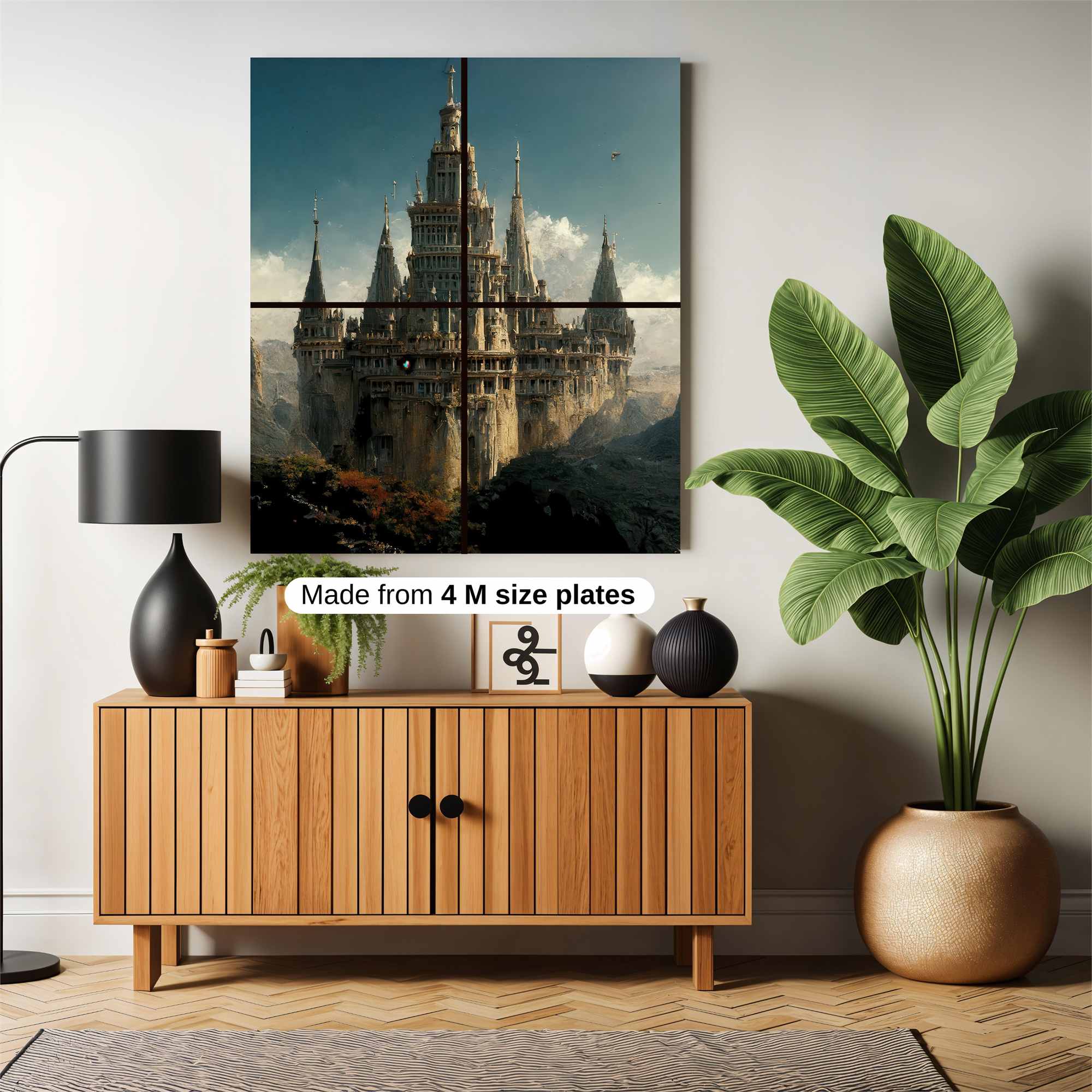 Castle Enigmatic Safe Wall Magnetic / M