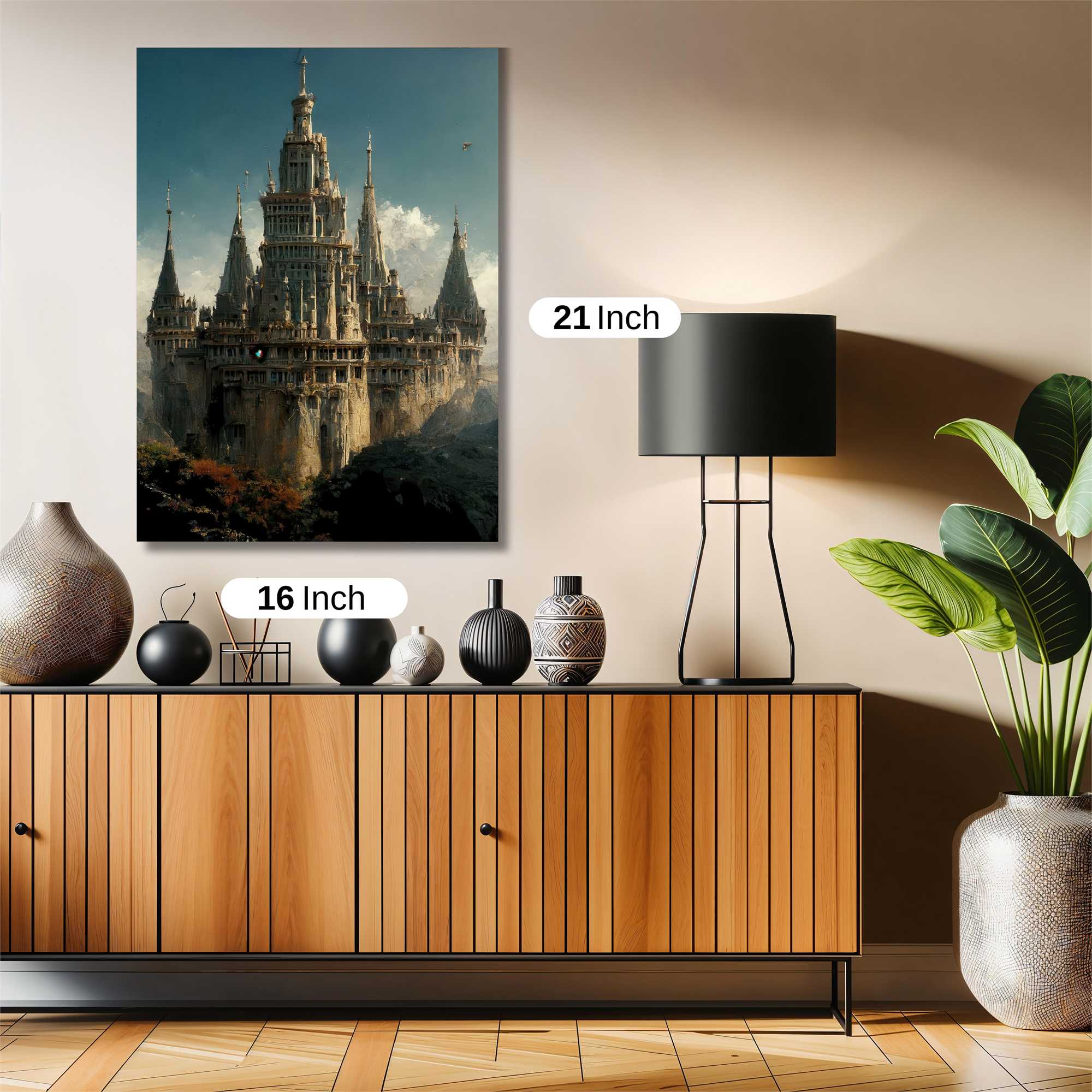 Castle Enigmatic Safe Wall Magnetic / M