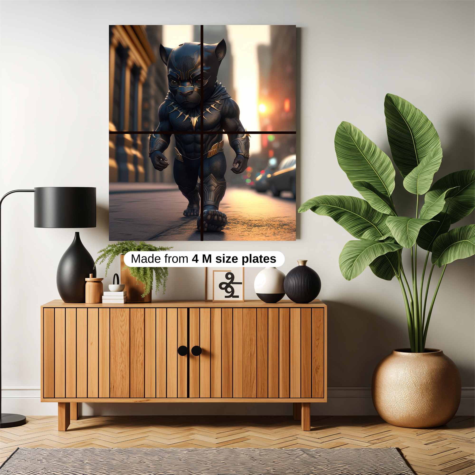 Panther Dawn Safe Wall Magnetic / M