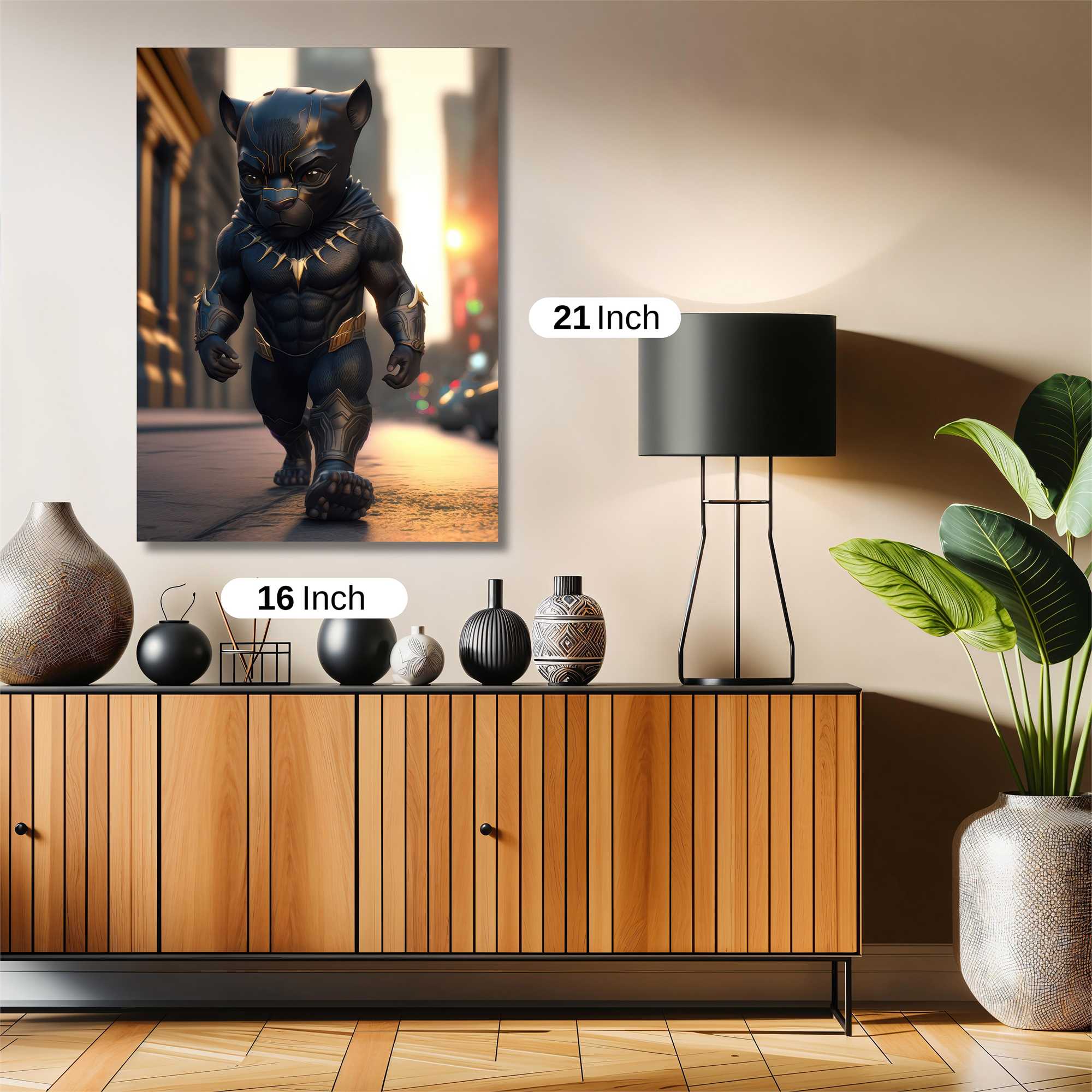 Panther Dawn Safe Wall Magnetic / M