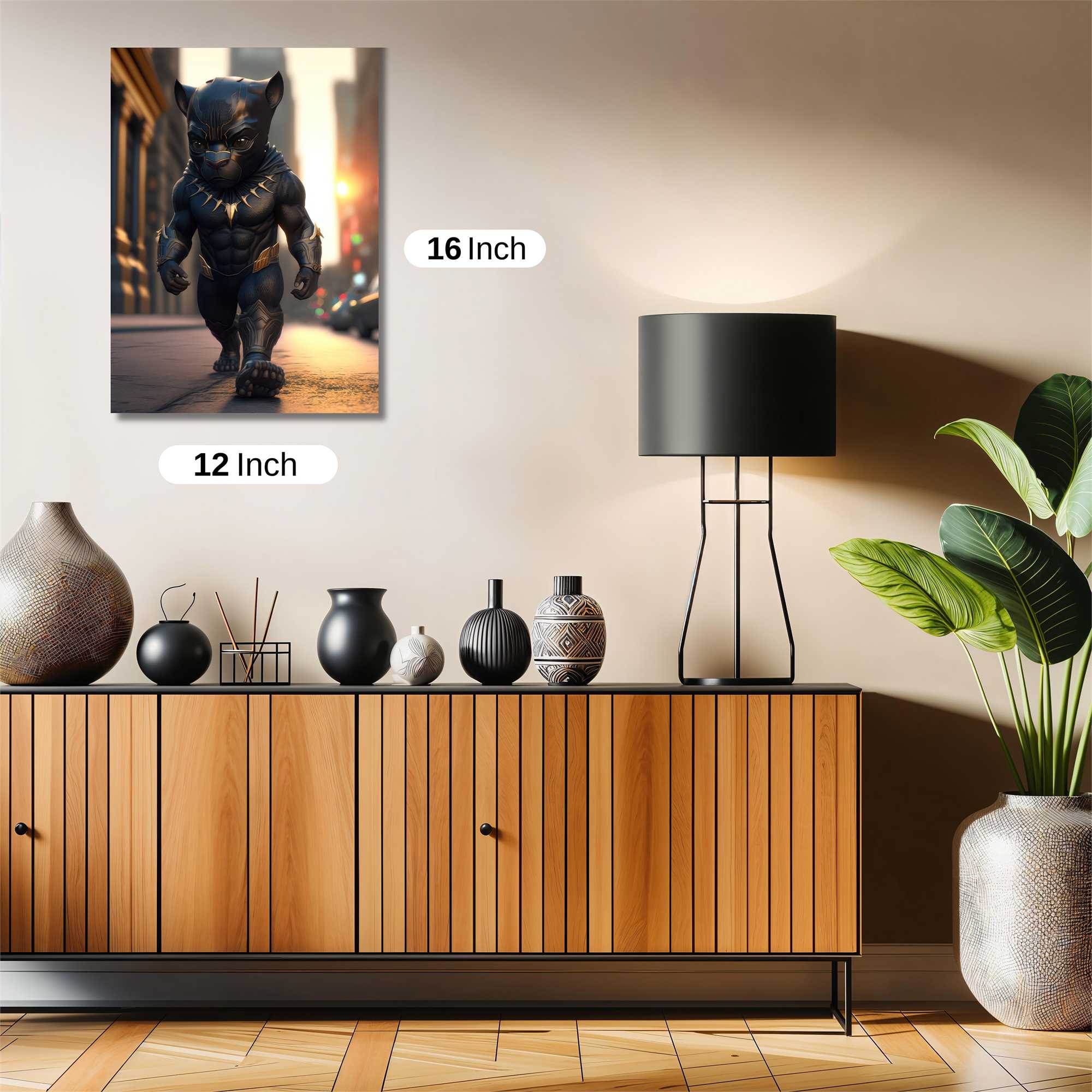 Panther Dawn Safe Wall Magnetic / M