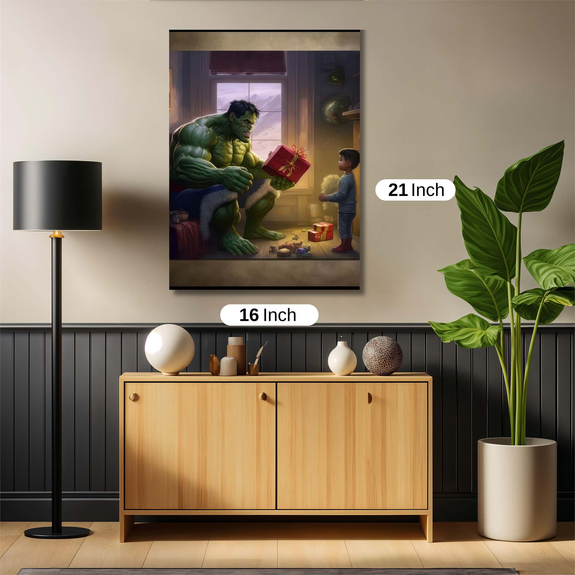 Hulk Joyful Safe Wall Magnetic / M