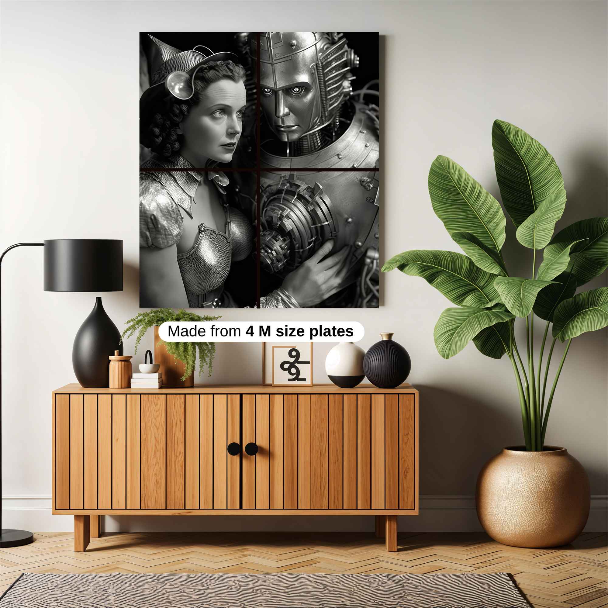 Robot Romance Safe Wall Magnetic / M